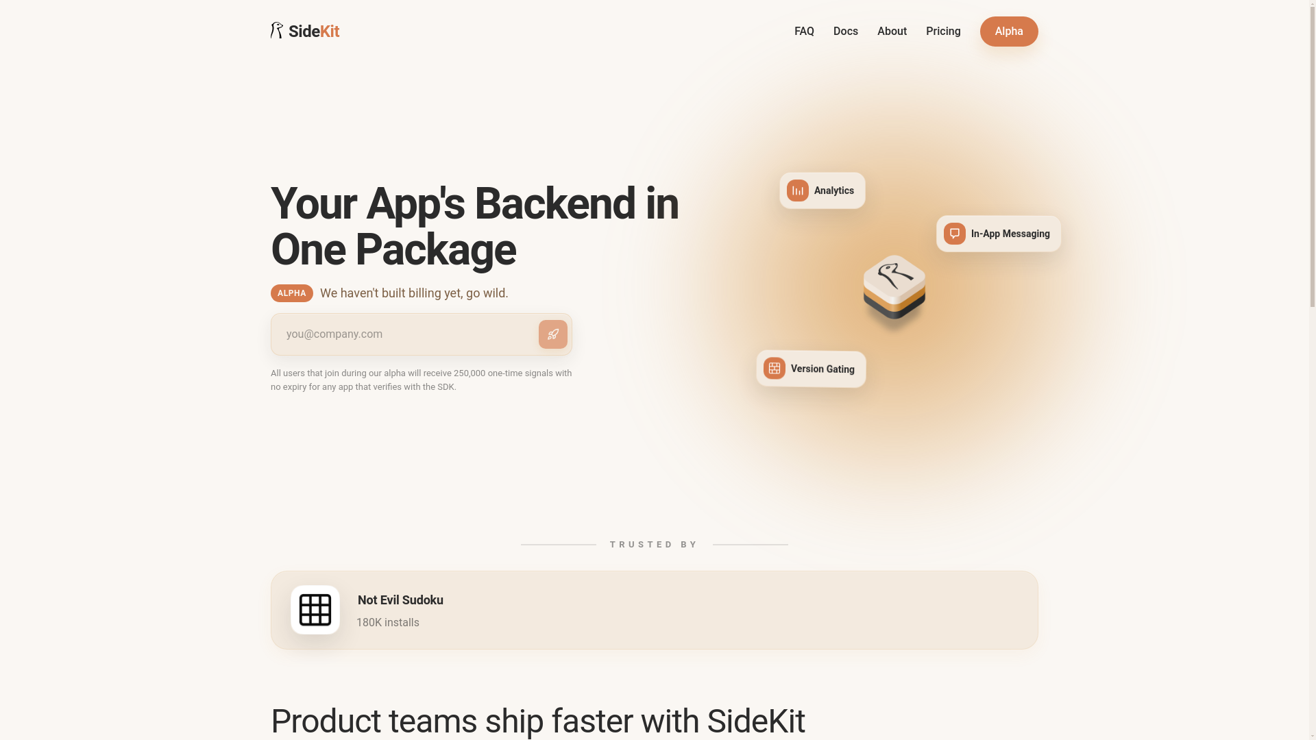 website screenshot of https://sidekit.pages.dev/