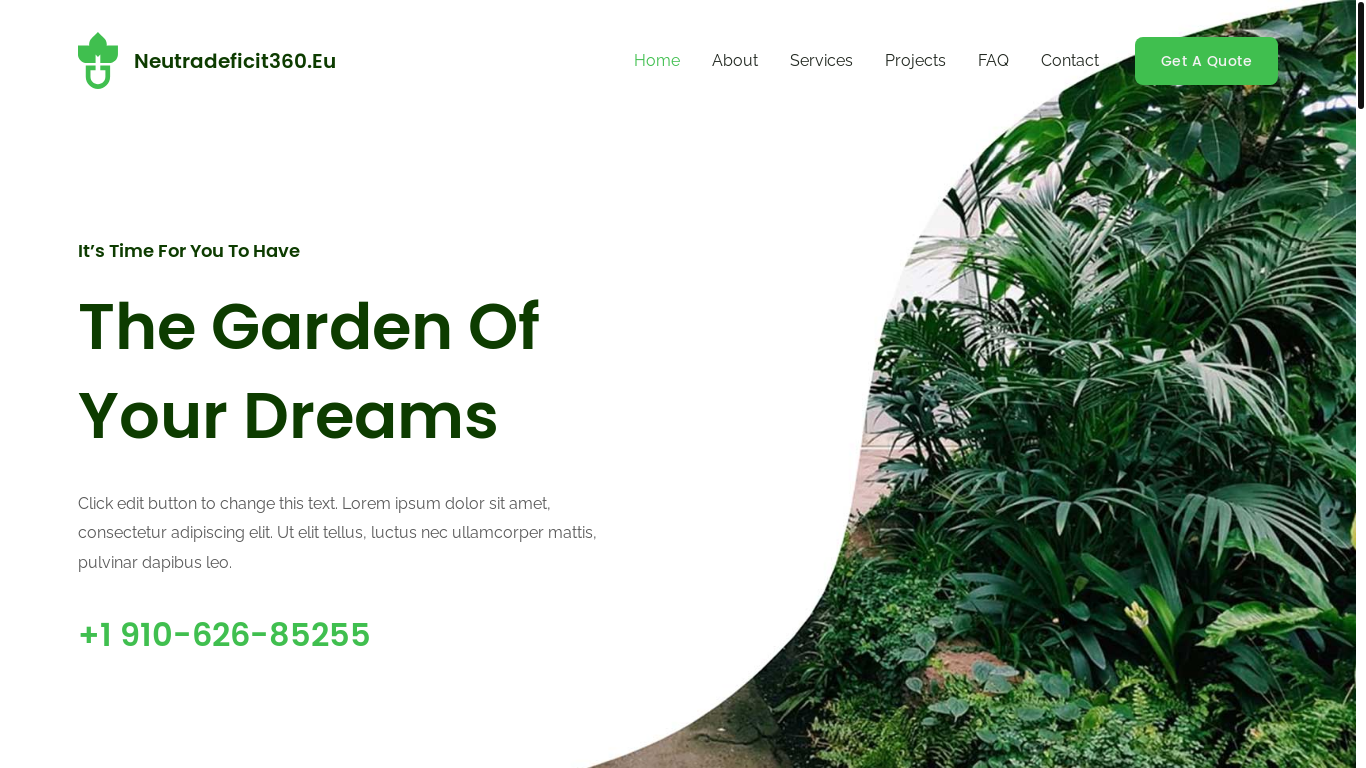 website screenshot of https://neutradeficit360.eu/