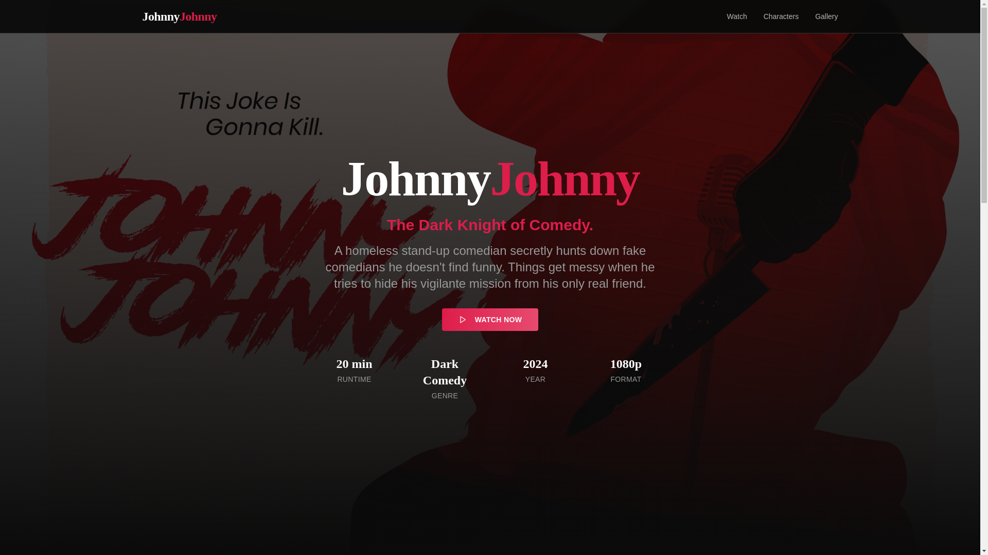 website screenshot of https://johnnyjohnny.ink/