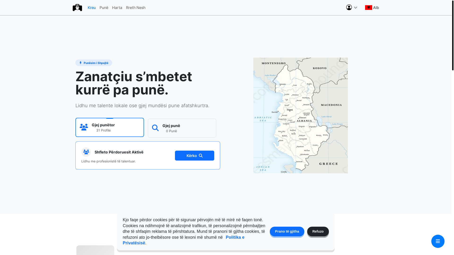 website screenshot of https://zanatra-team.pages.dev/