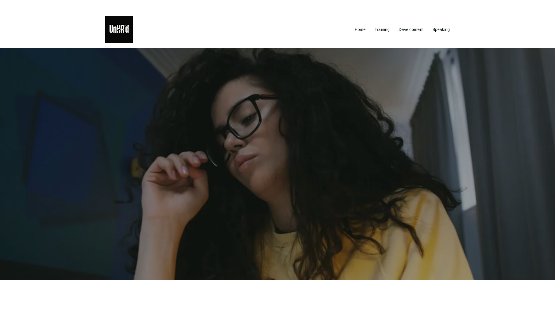 website screenshot of https://unhrdmovement.com/