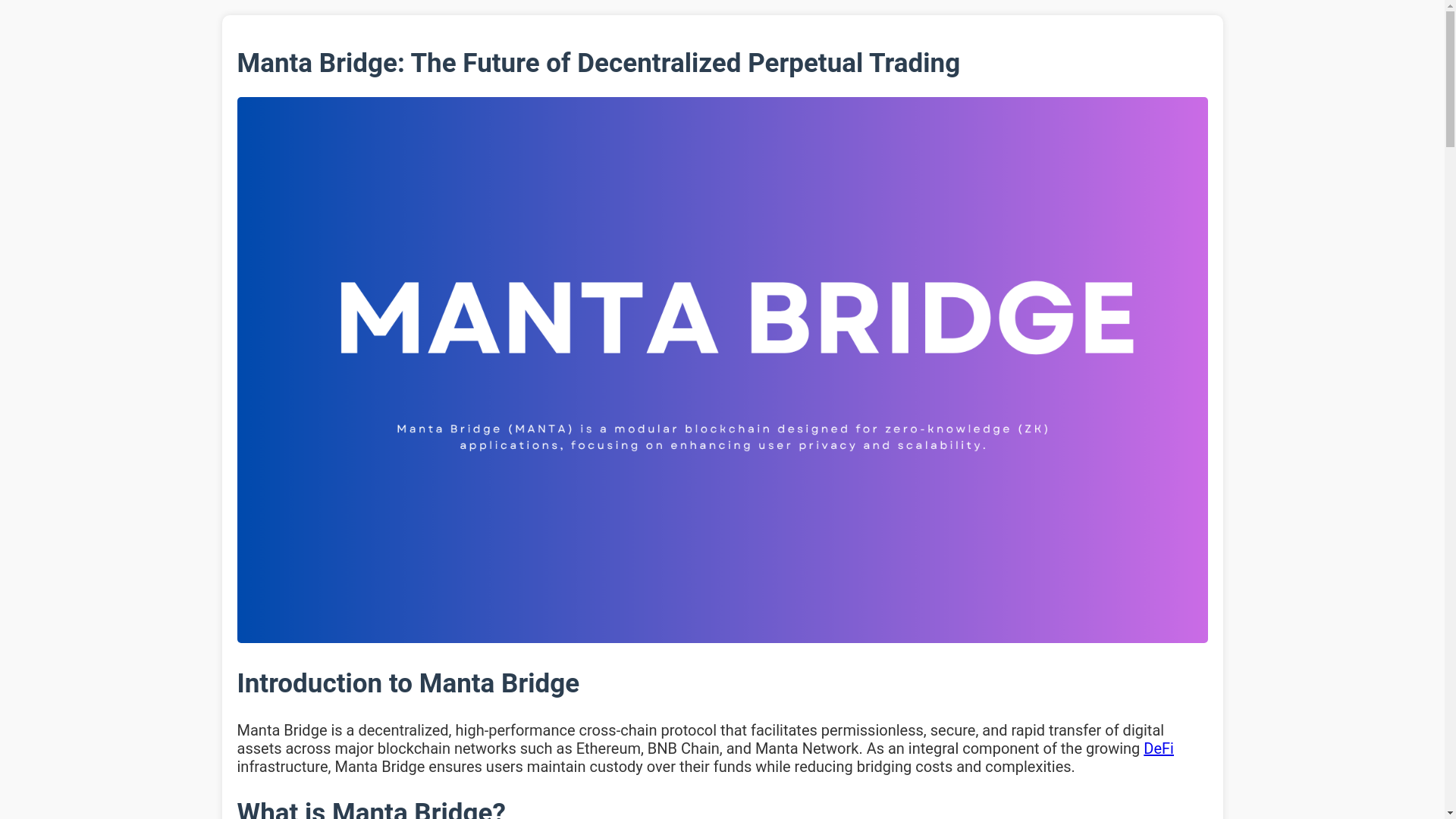 website screenshot of https://manta-bridge-site.pages.dev/