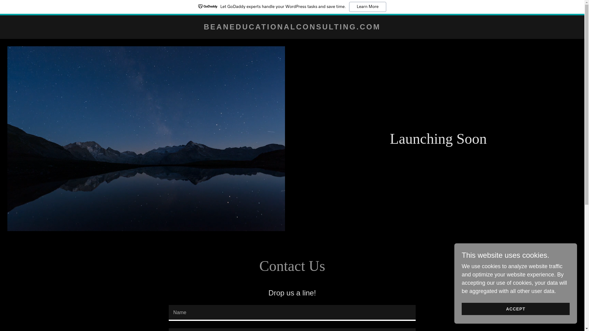 website screenshot of https://beaneducationalconsulting.com/