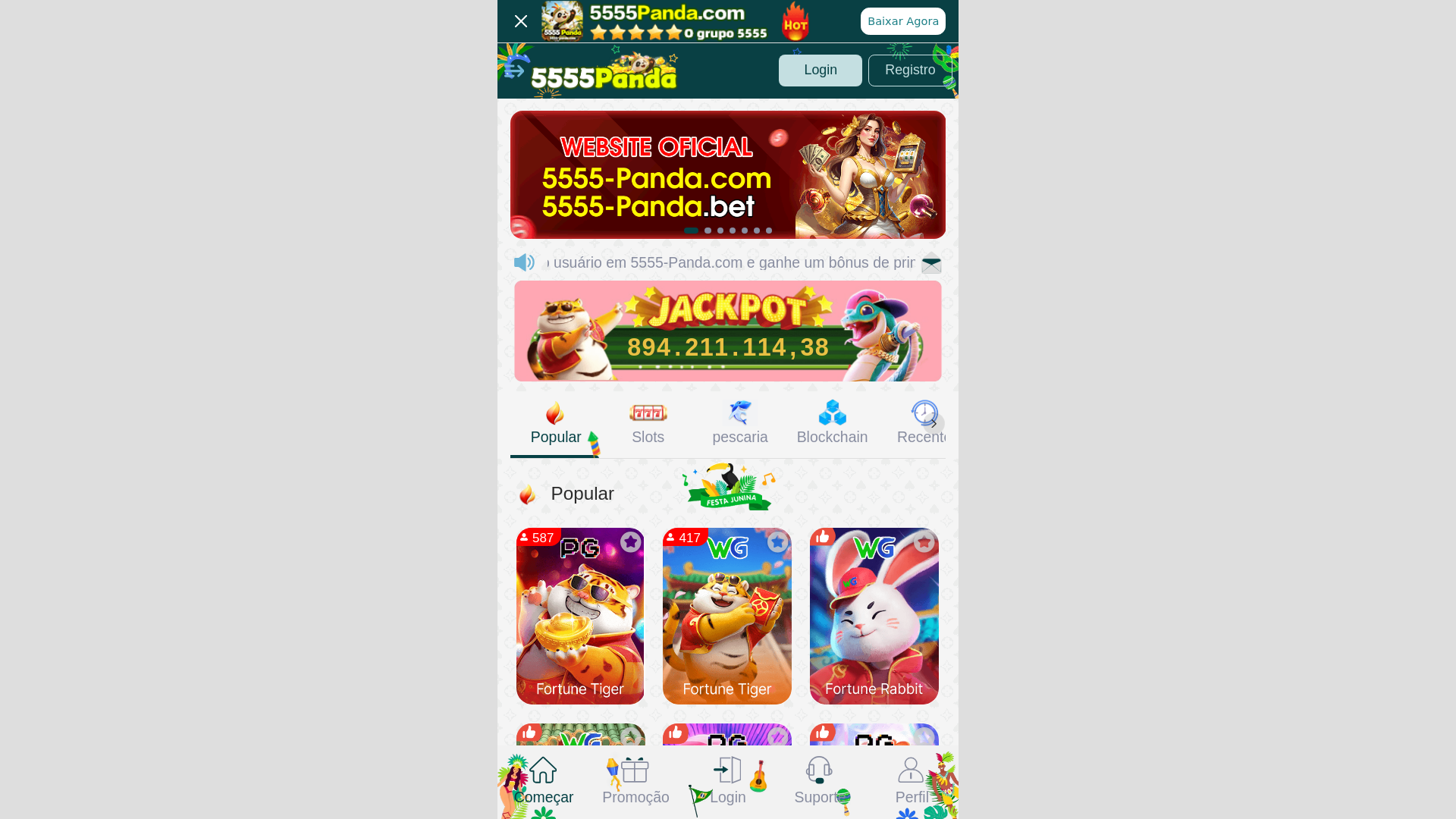 website screenshot of https://5555-panda-app2.com/