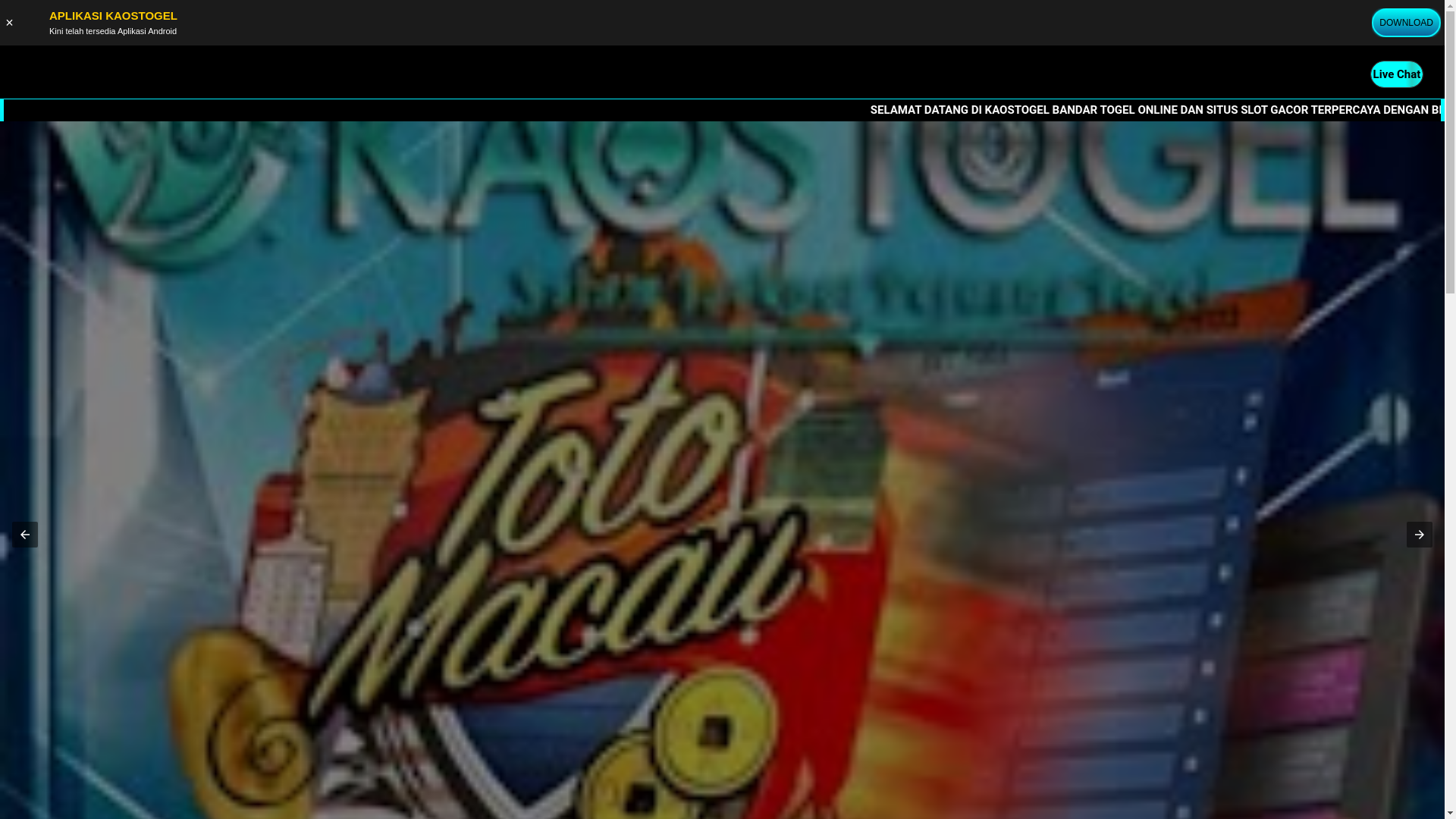 website screenshot of https://kaosboobat.pages.dev/