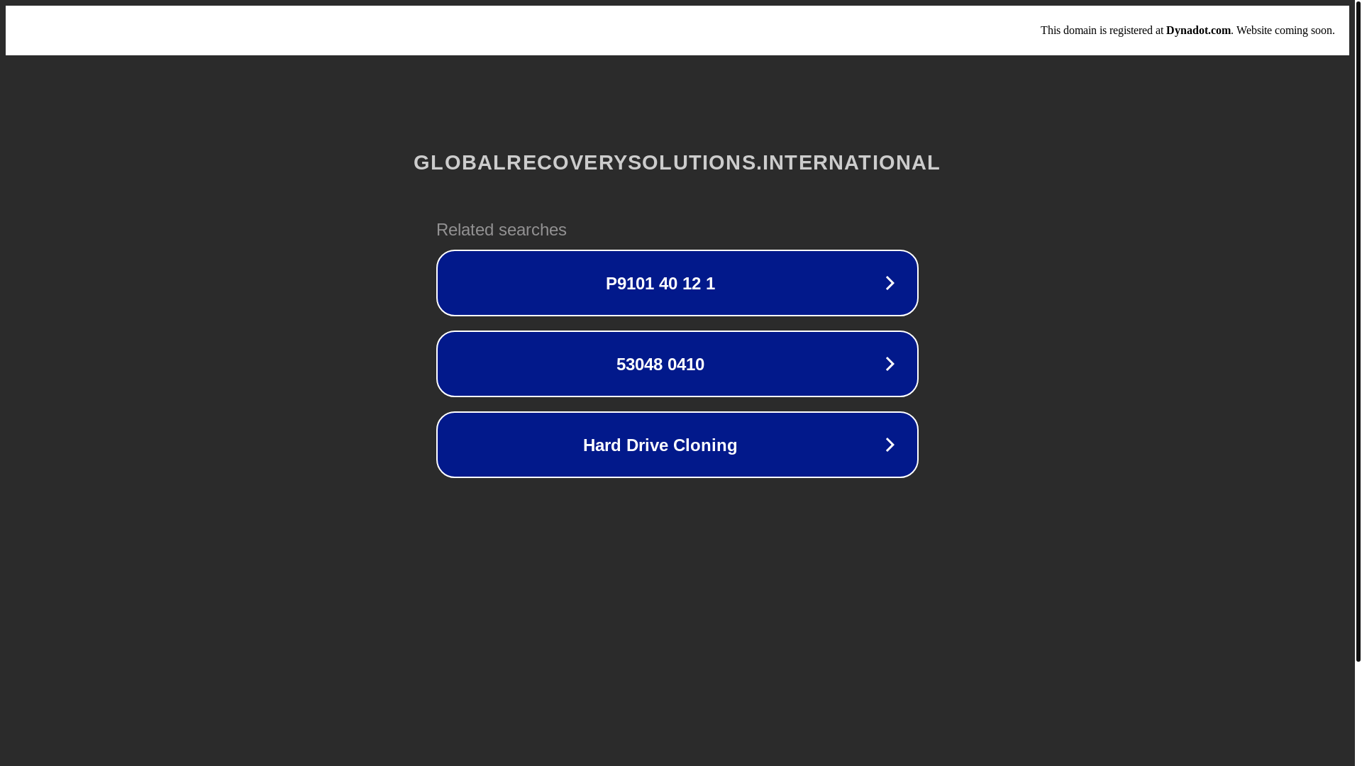 website screenshot of https://globalrecoverysolutions.international/
