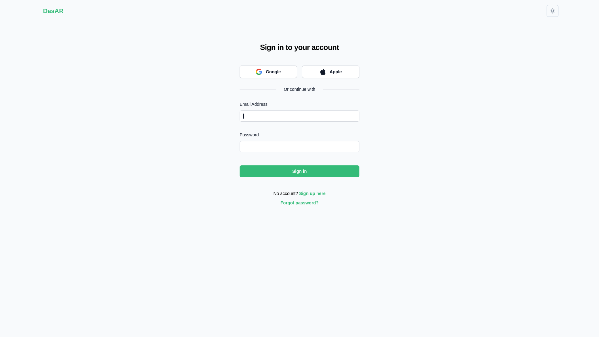 website screenshot of https://dasar-admin.pages.dev/