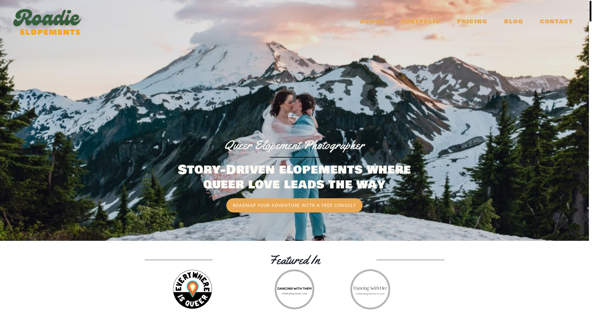 website screenshot of https://folksyelopements.com/