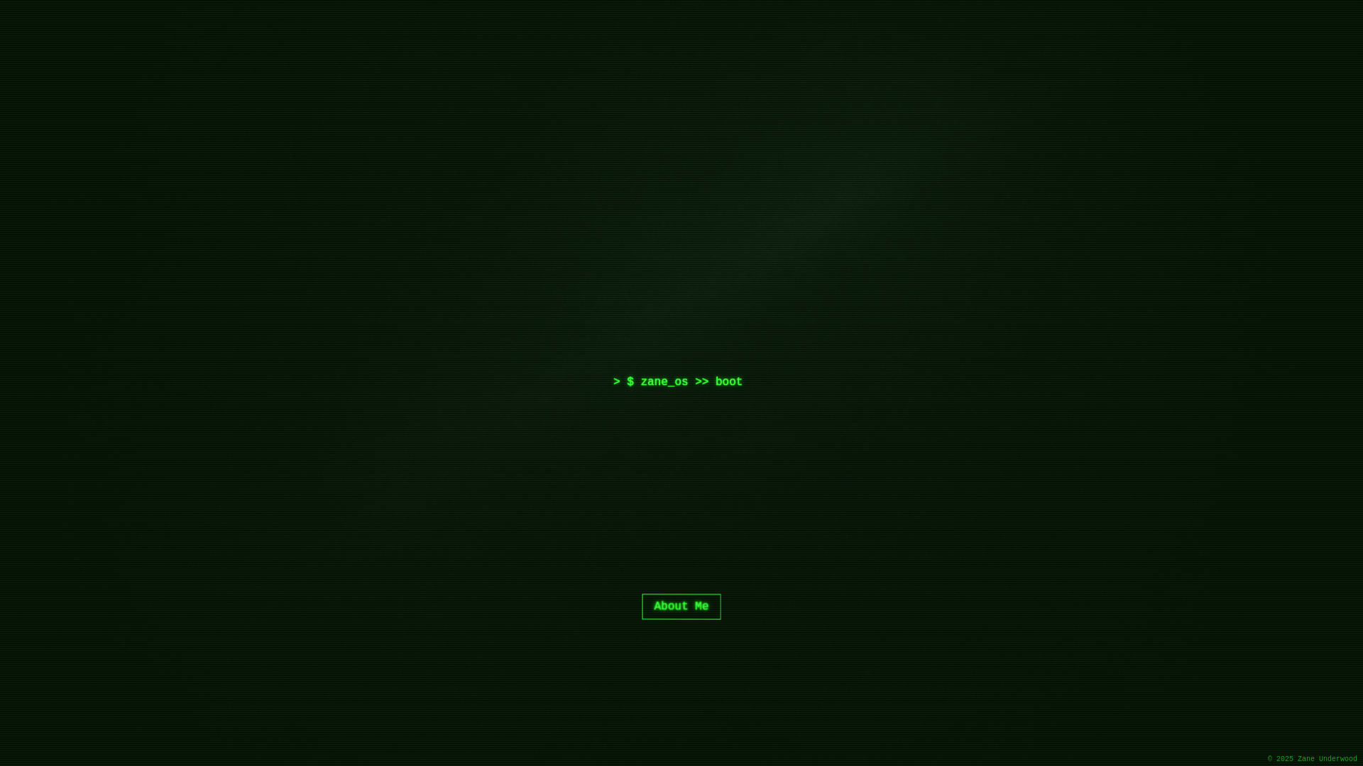 website screenshot of https://underwood-site-test.pages.dev/