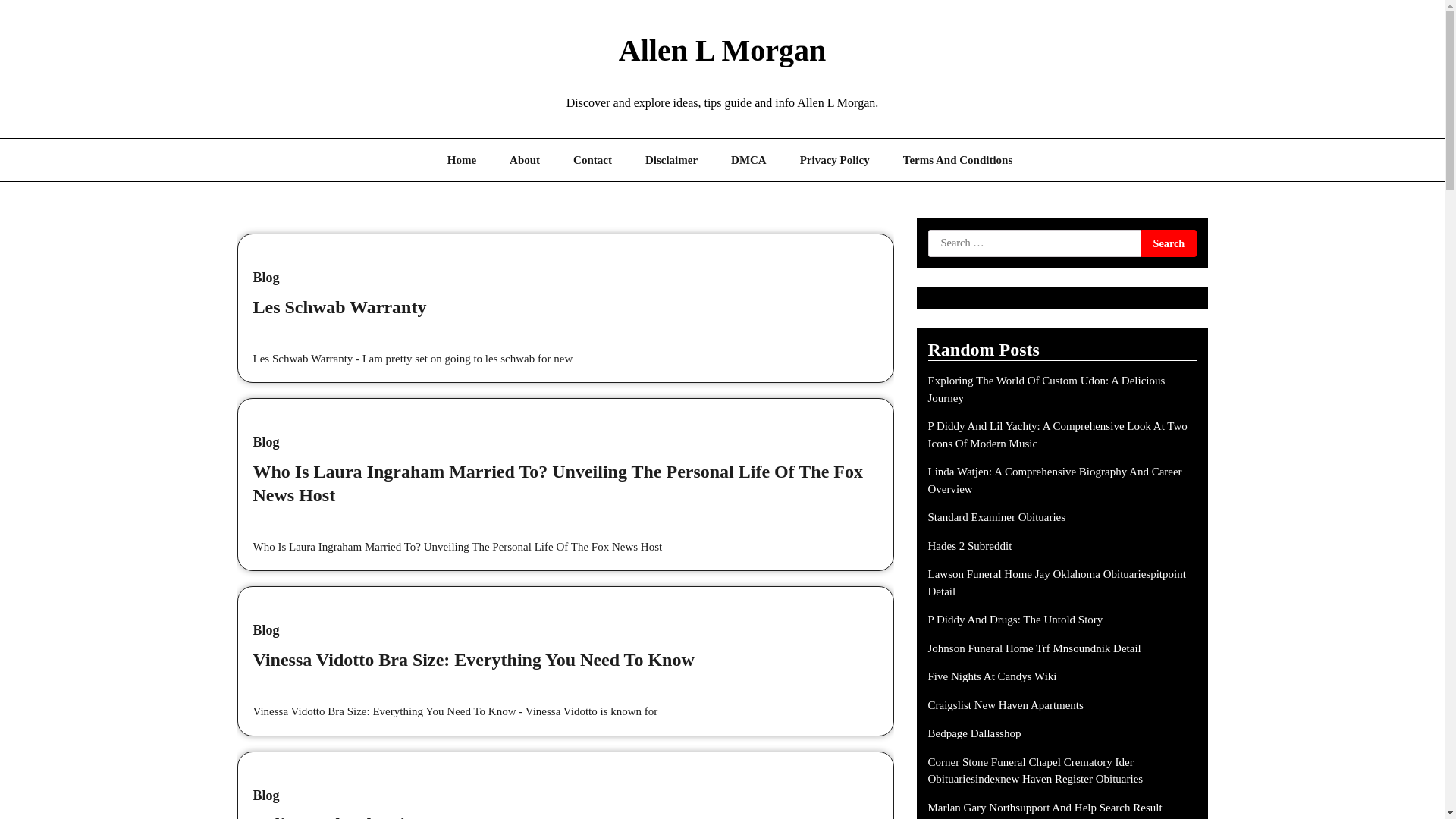 website screenshot of https://allenlmorgand.pages.dev/