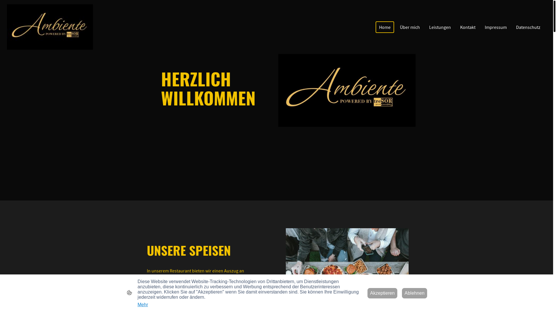website screenshot of https://ambiente-montabaur.de/
