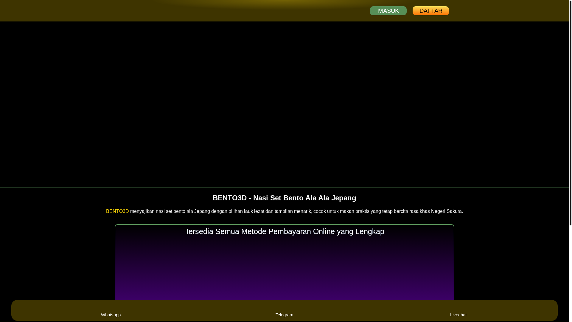 website screenshot of https://bento3d.org/