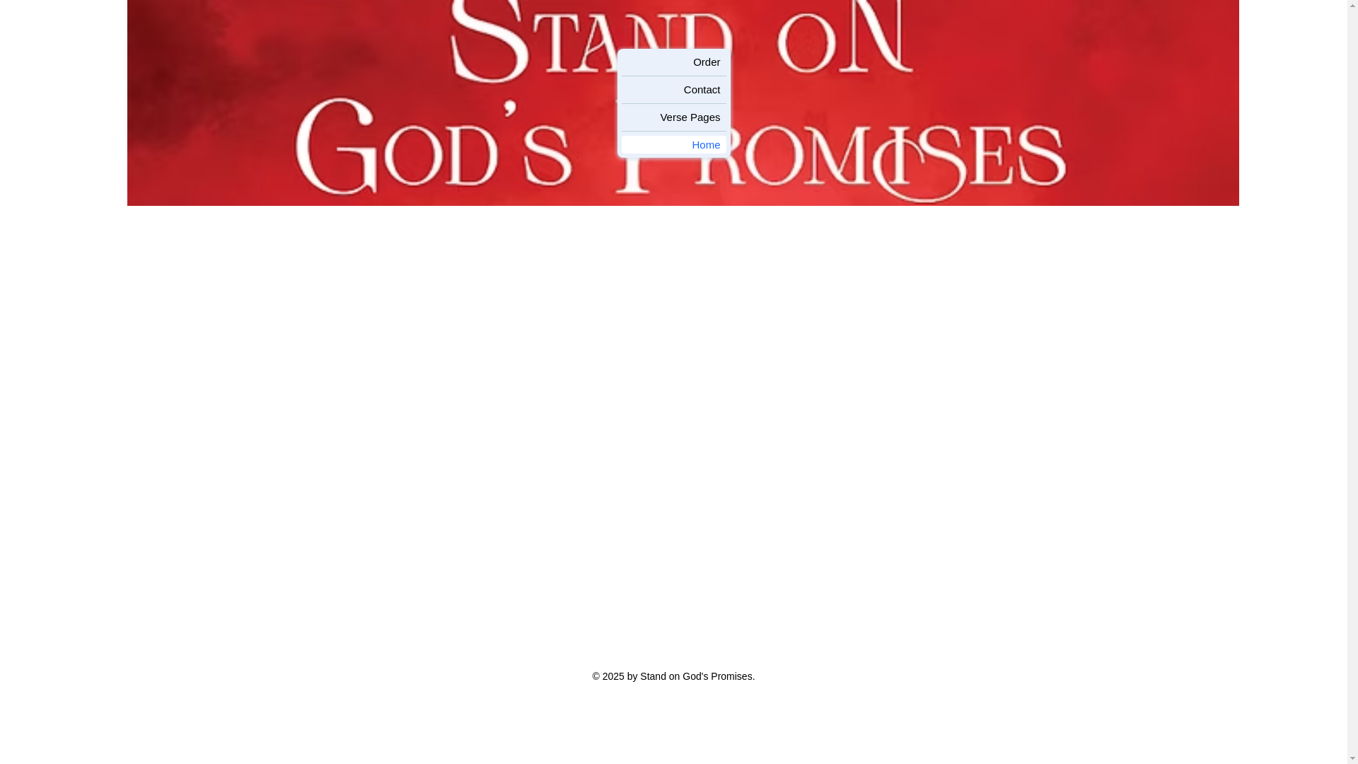 website screenshot of https://standongodspromise.com/