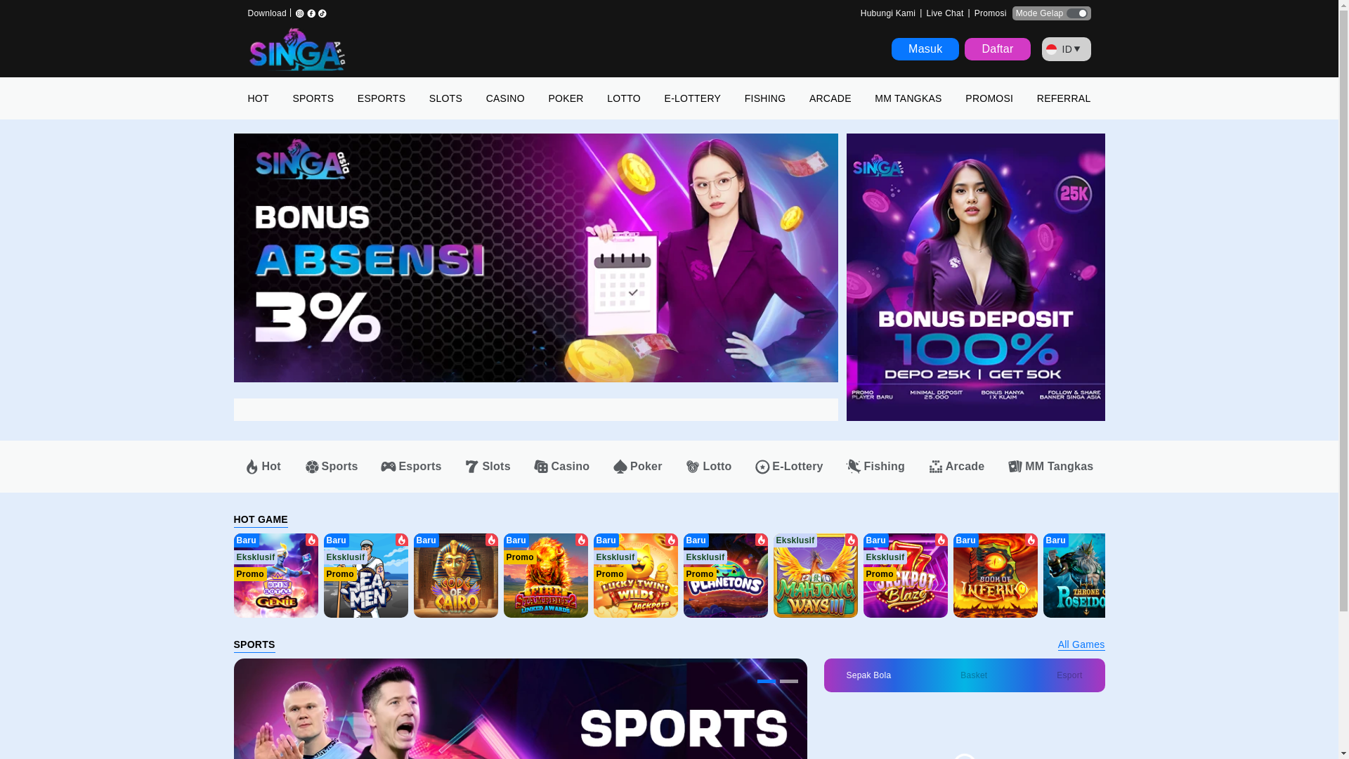 website screenshot of https://singacuan.biz/