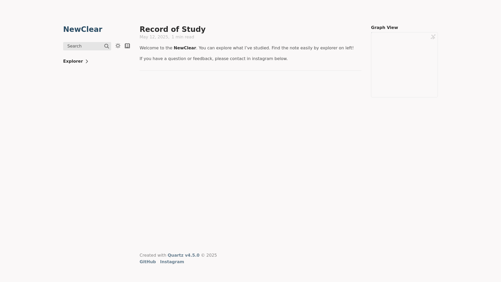 website screenshot of https://newclear.pages.dev/