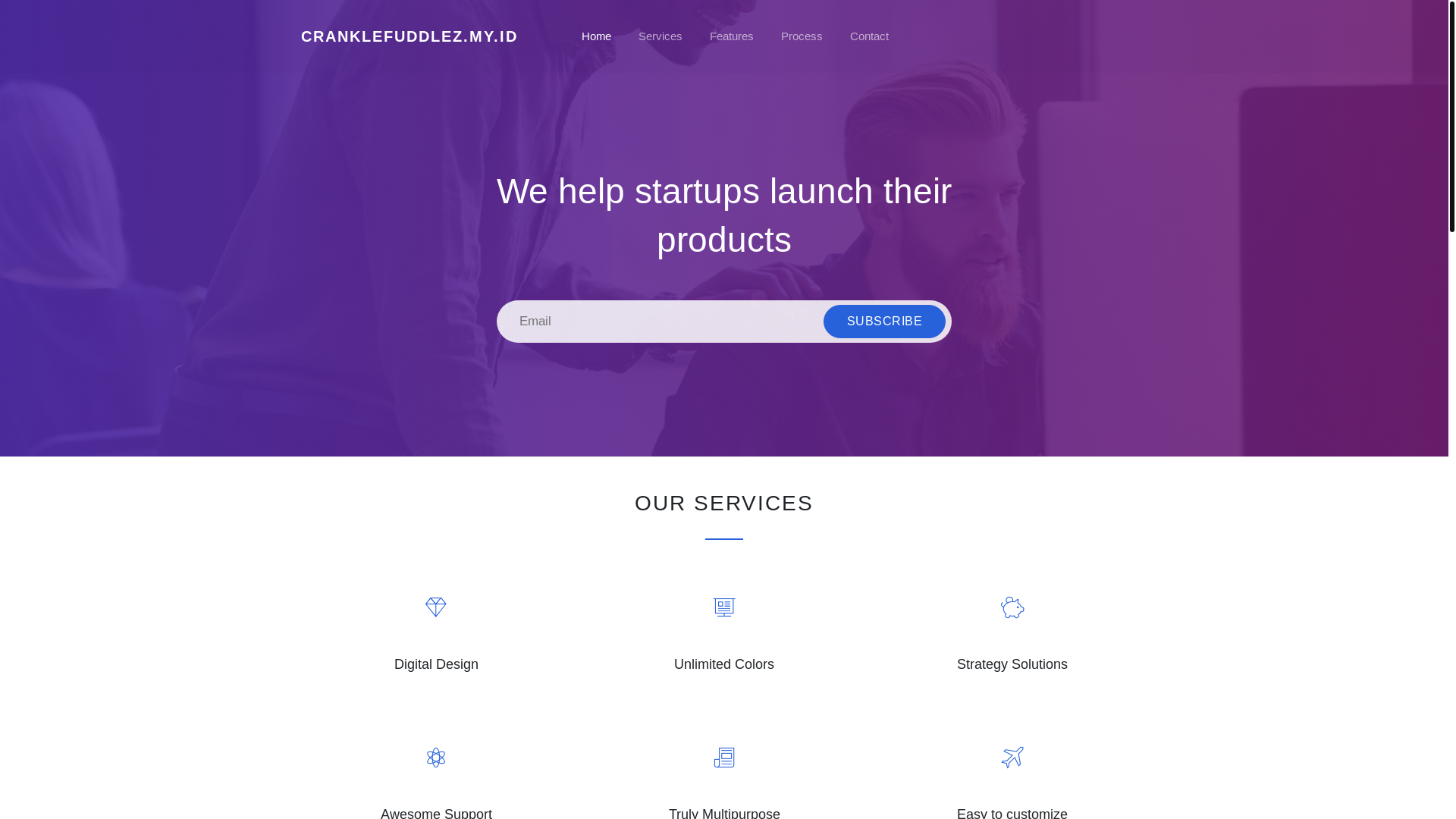 website screenshot of https://cranklefuddlez.my.id/
