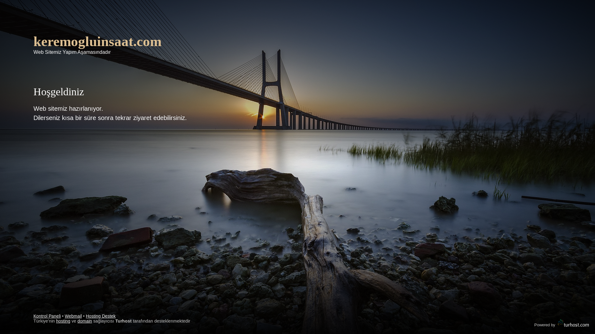 website screenshot of https://keremogluinsaat.com/