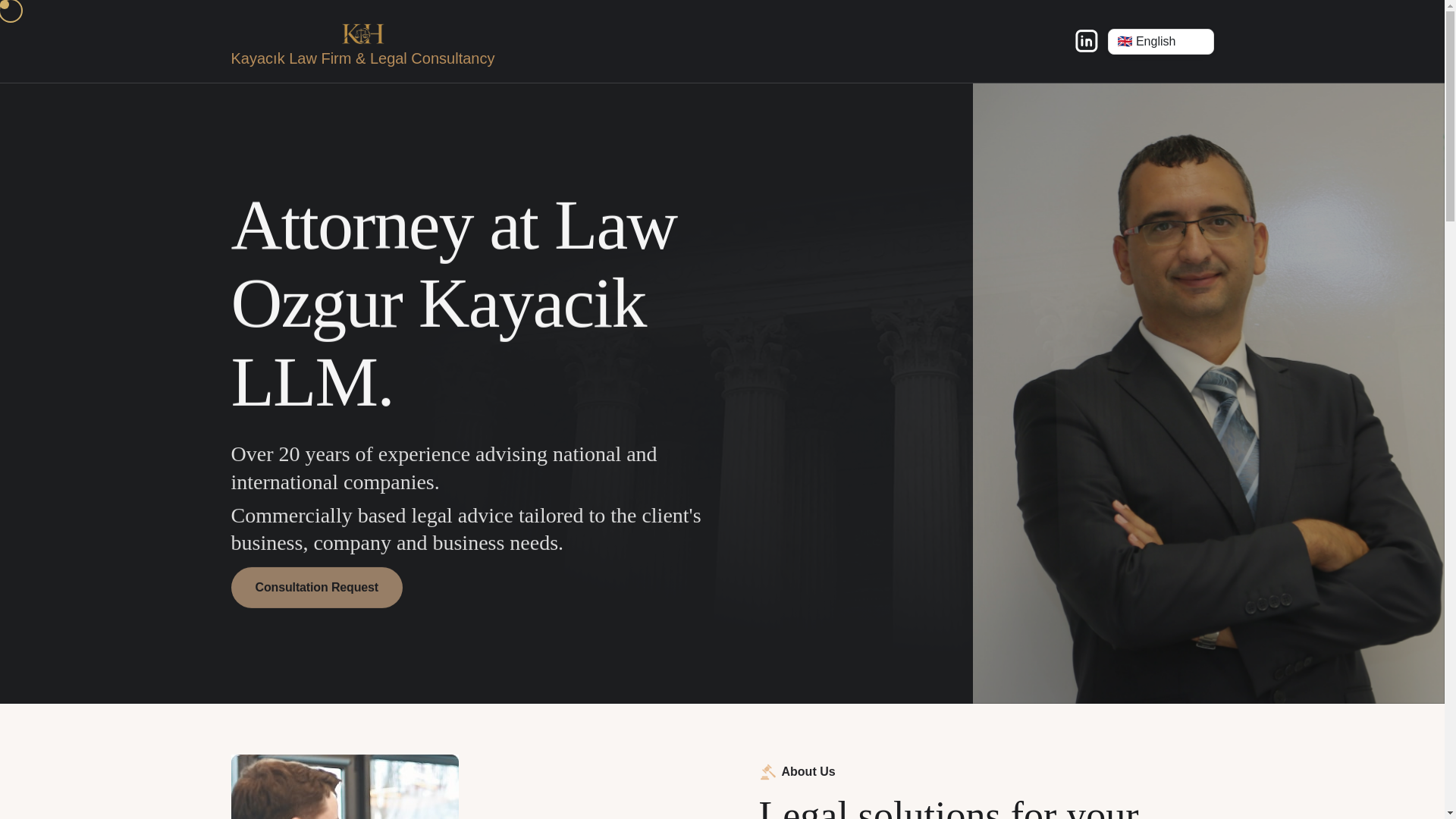 website screenshot of https://kayacik-hukuk.pages.dev/