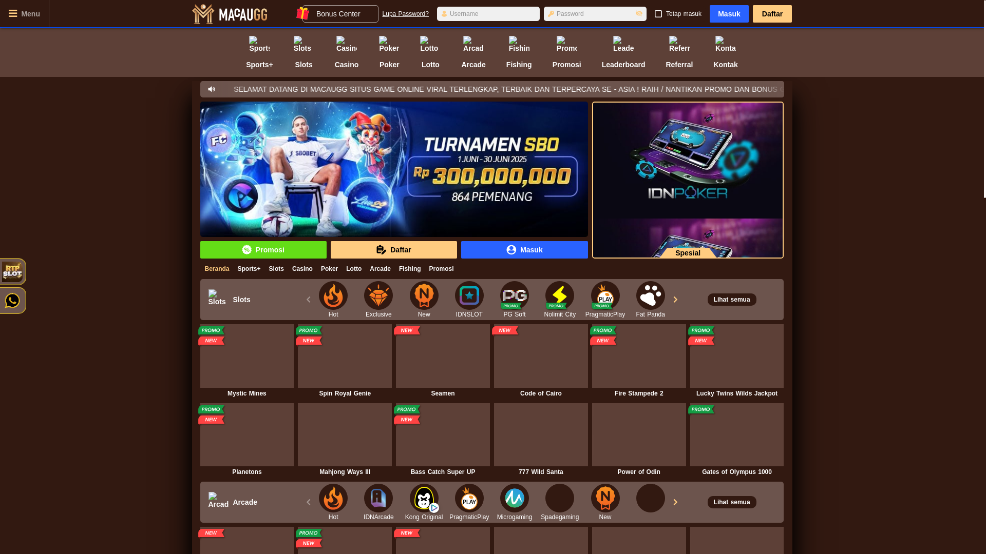 website screenshot of https://anakmacau.us/