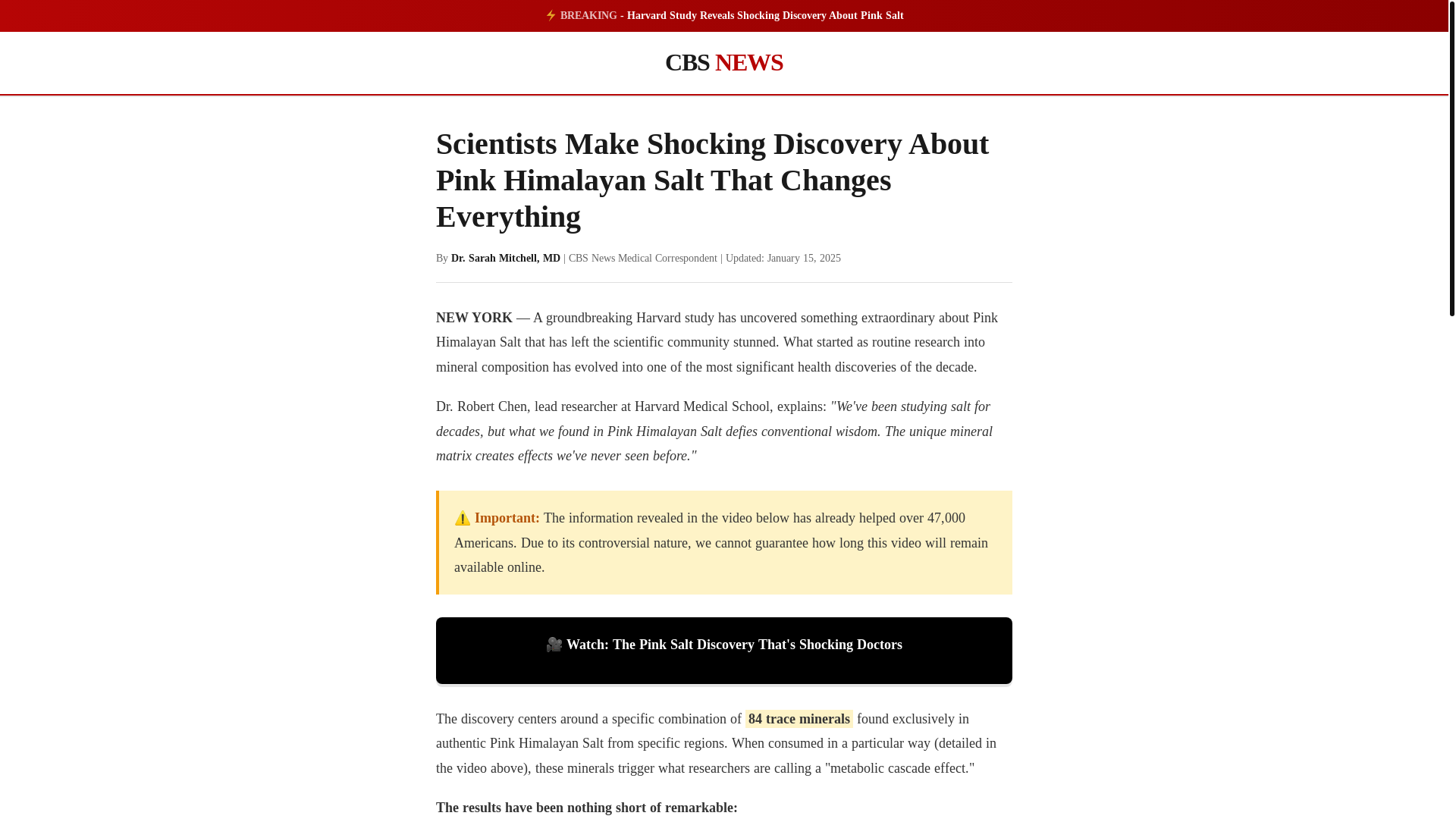 website screenshot of https://cbsbreaking-site.pages.dev/