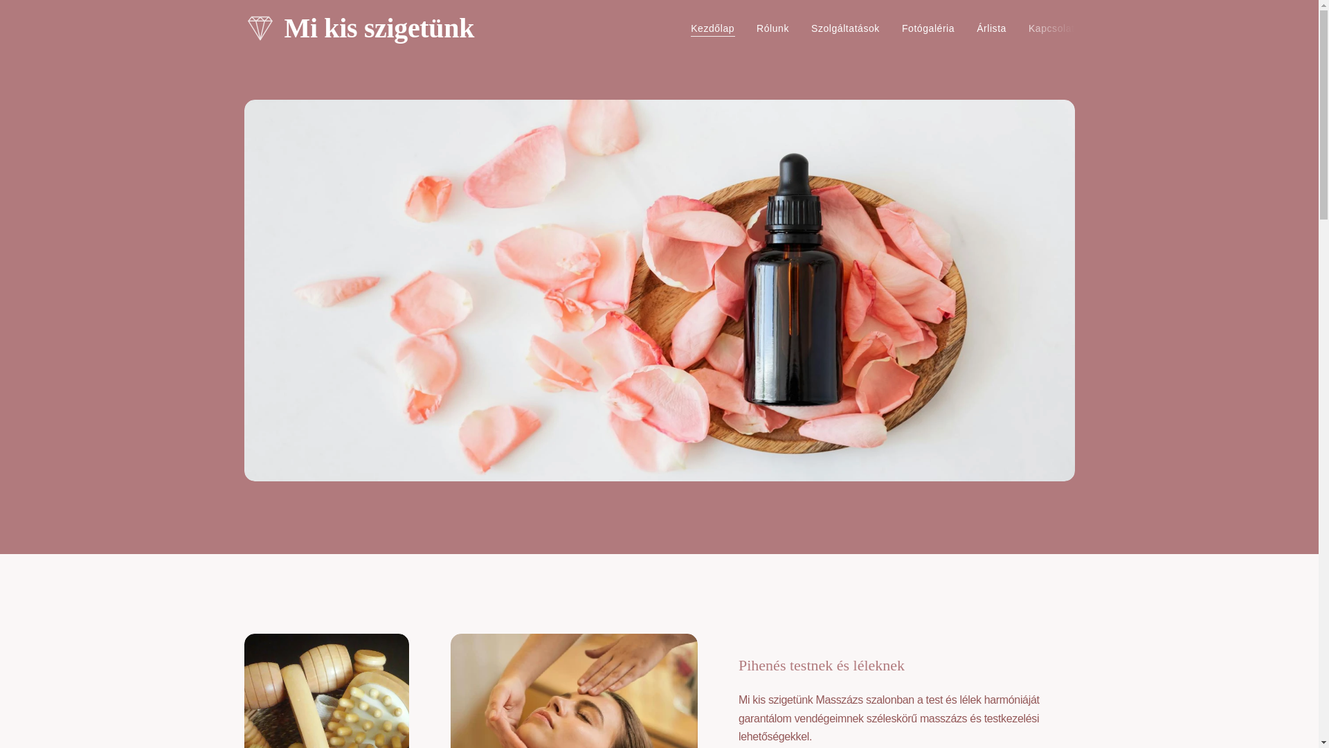 website screenshot of https://mi-kis-szigetunk-masszazs-szalon.hu/