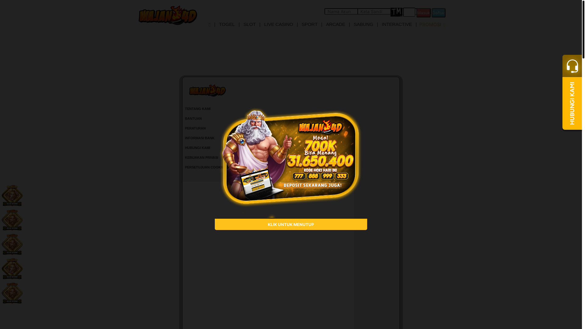 website screenshot of https://wjansendiri.info/
