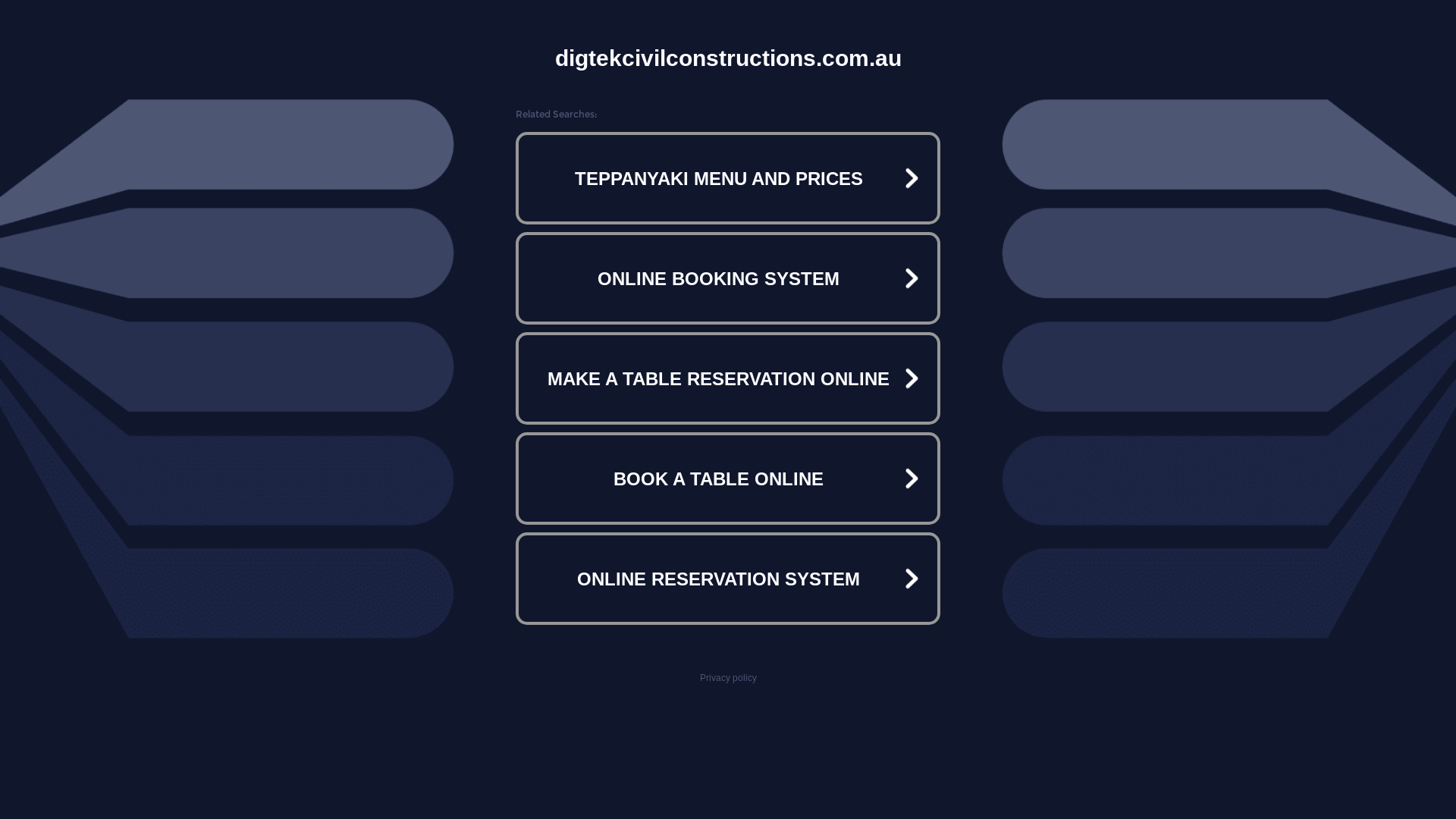 website screenshot of https://digtekcivilconstructions.com.au/