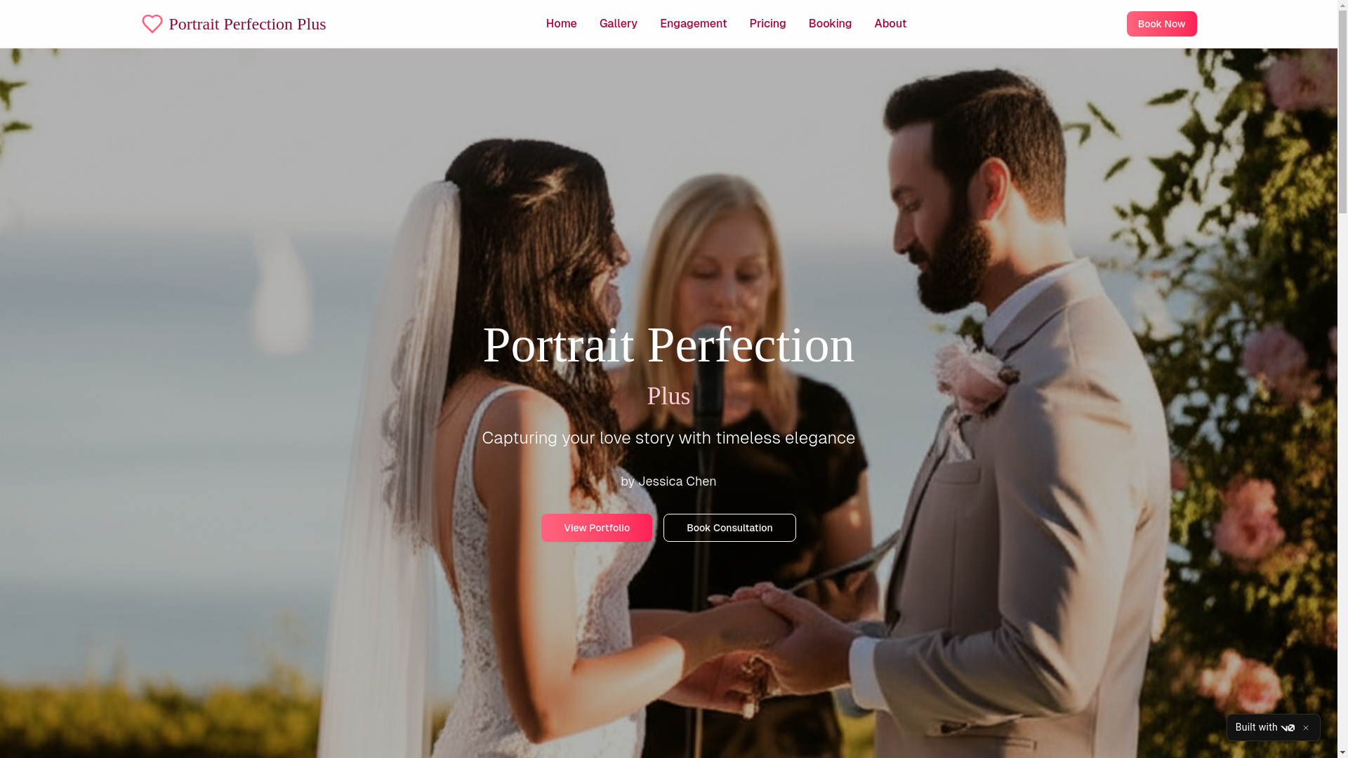 website screenshot of https://portraitperfectionplus.store/