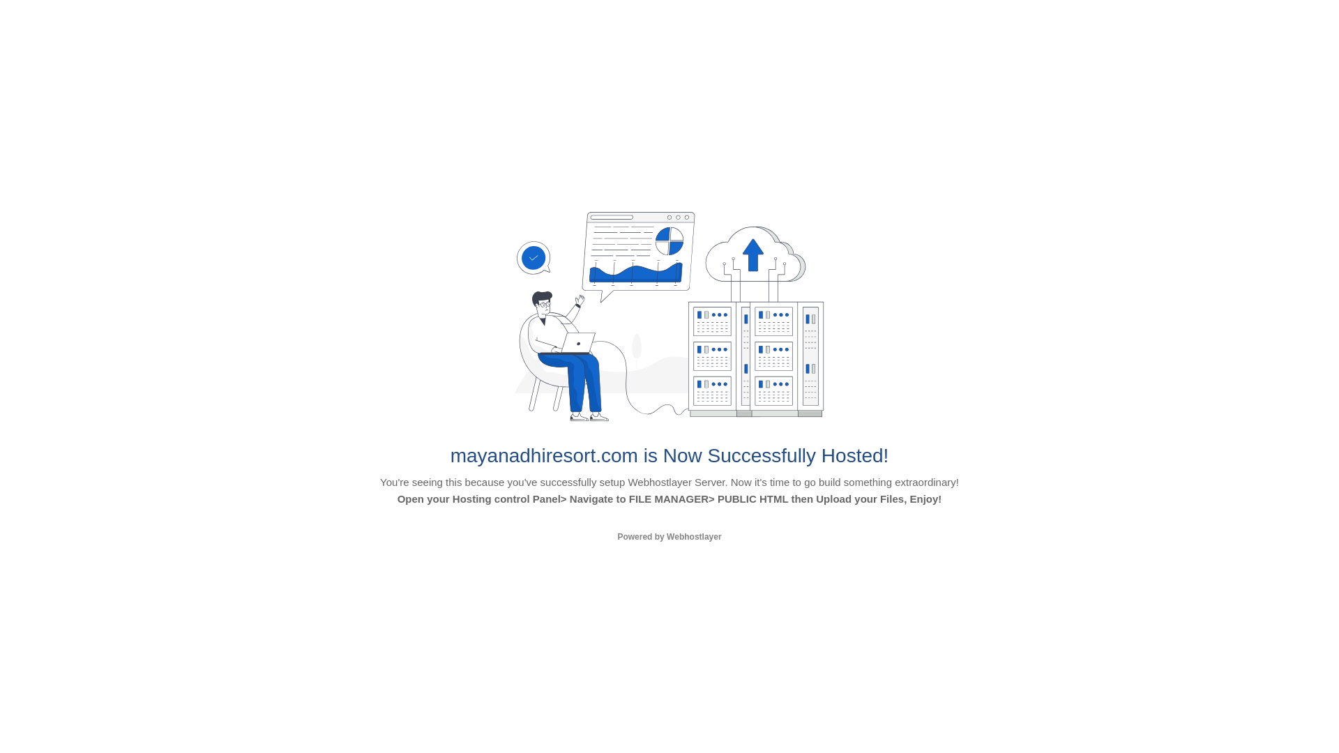 website screenshot of https://mayanadhiresort.com/