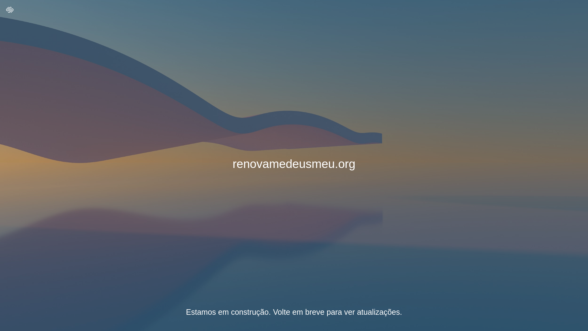 website screenshot of https://renovamedeusmeu.org/
