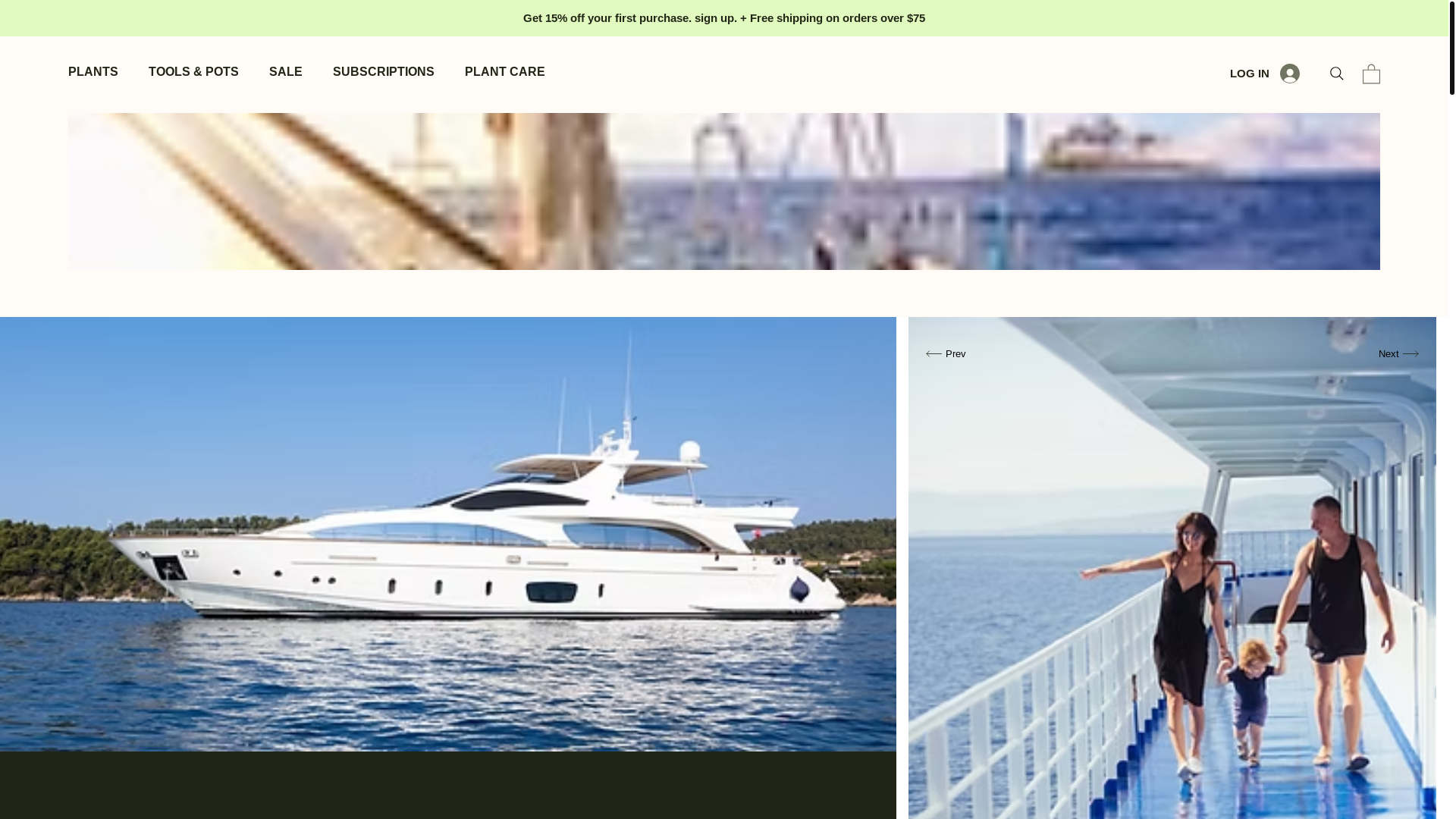 website screenshot of https://yachtali.com/