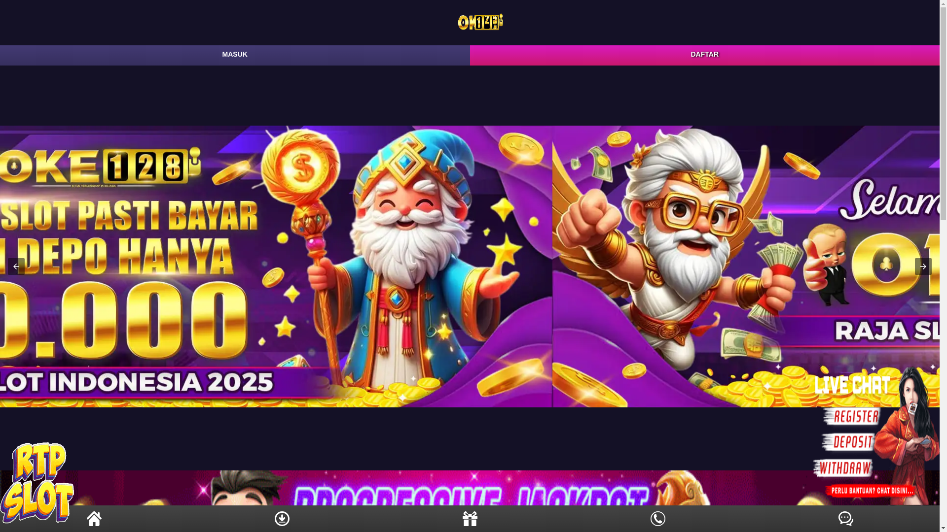website screenshot of https://oke128-naikamp.pages.dev/