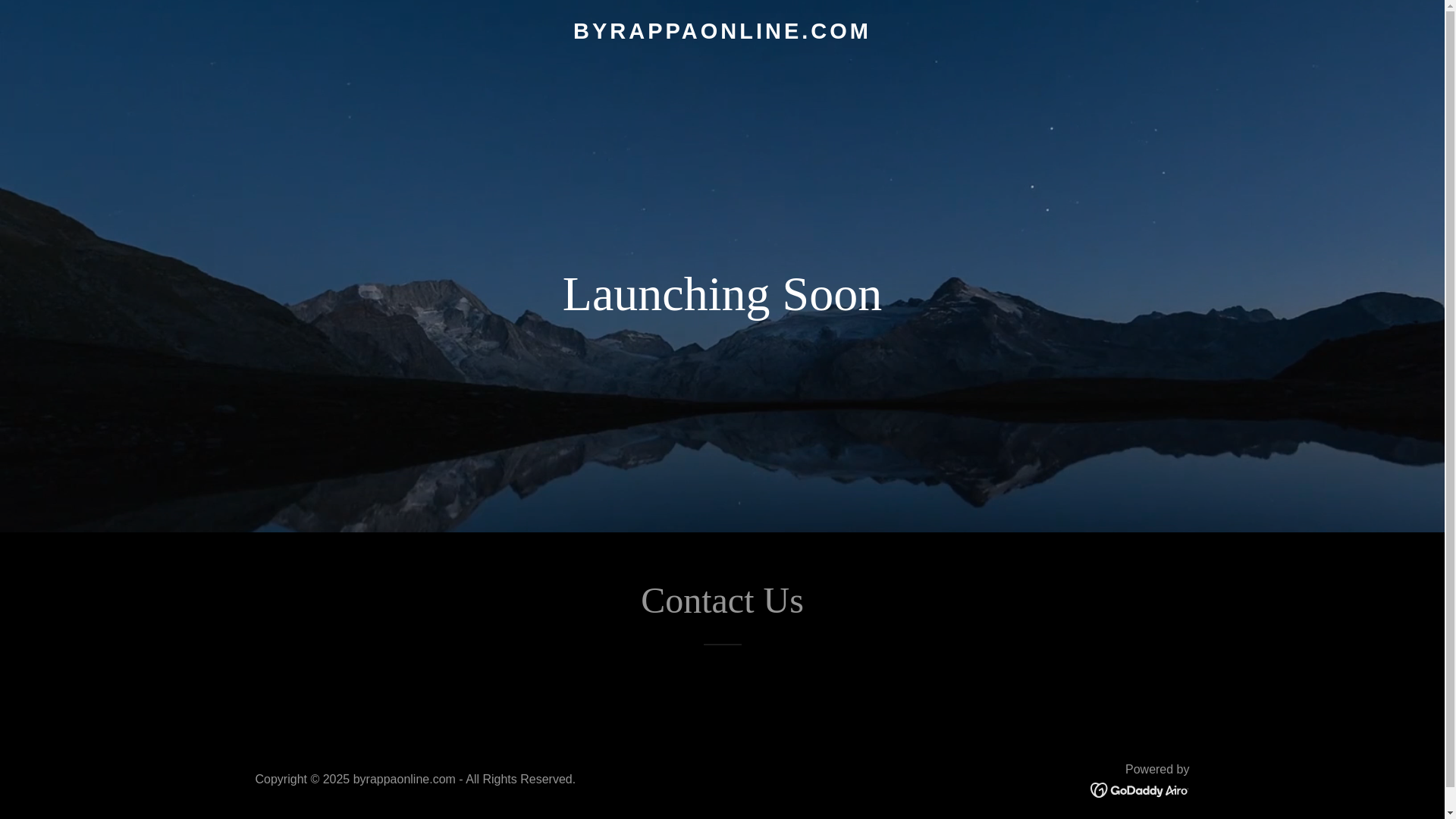 website screenshot of https://byrappaonline.com/