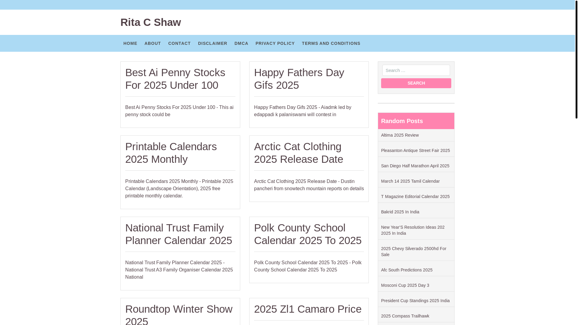 website screenshot of https://ritacshawt.pages.dev/