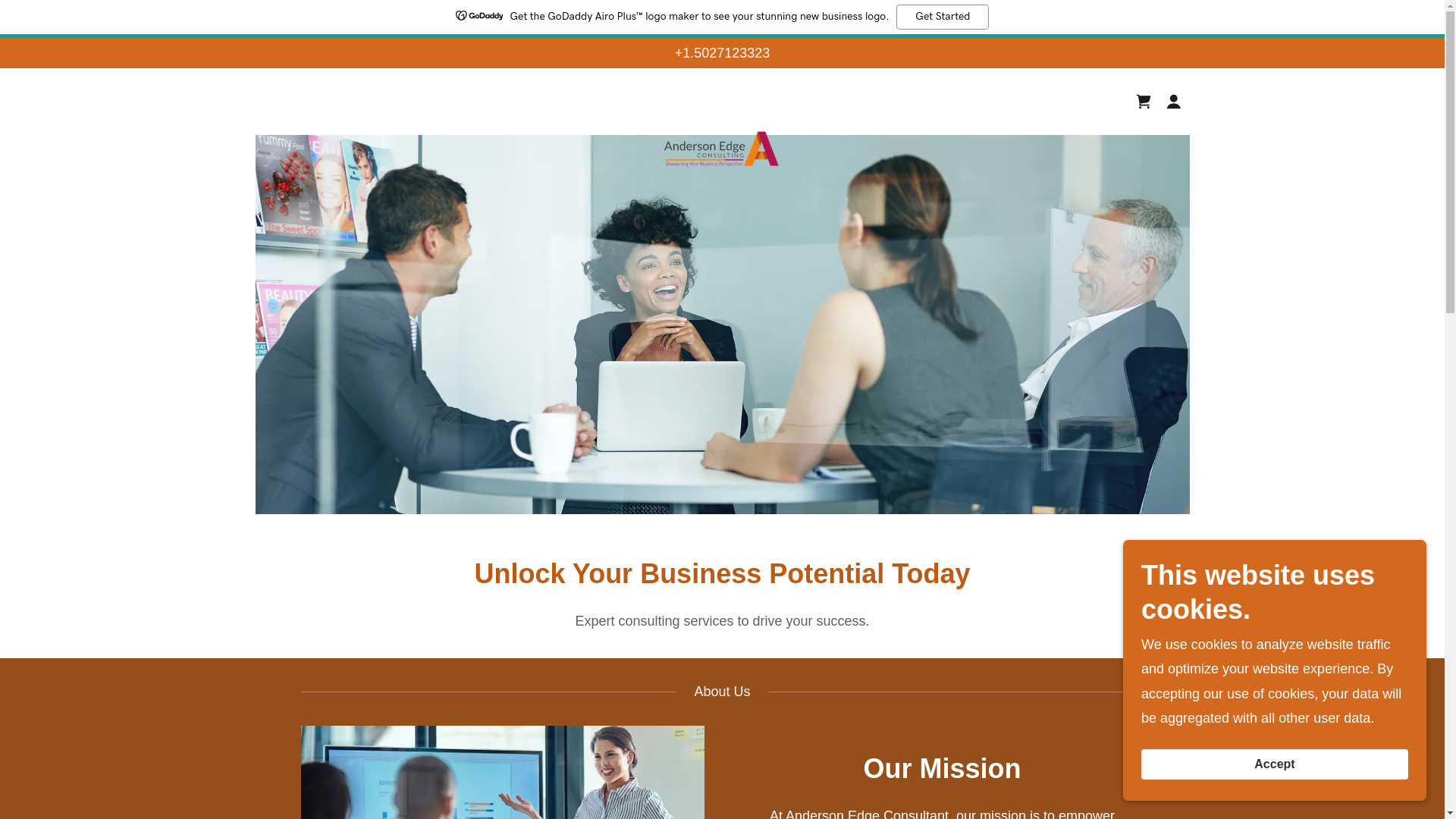 website screenshot of https://theconsultantheadquarters.com/