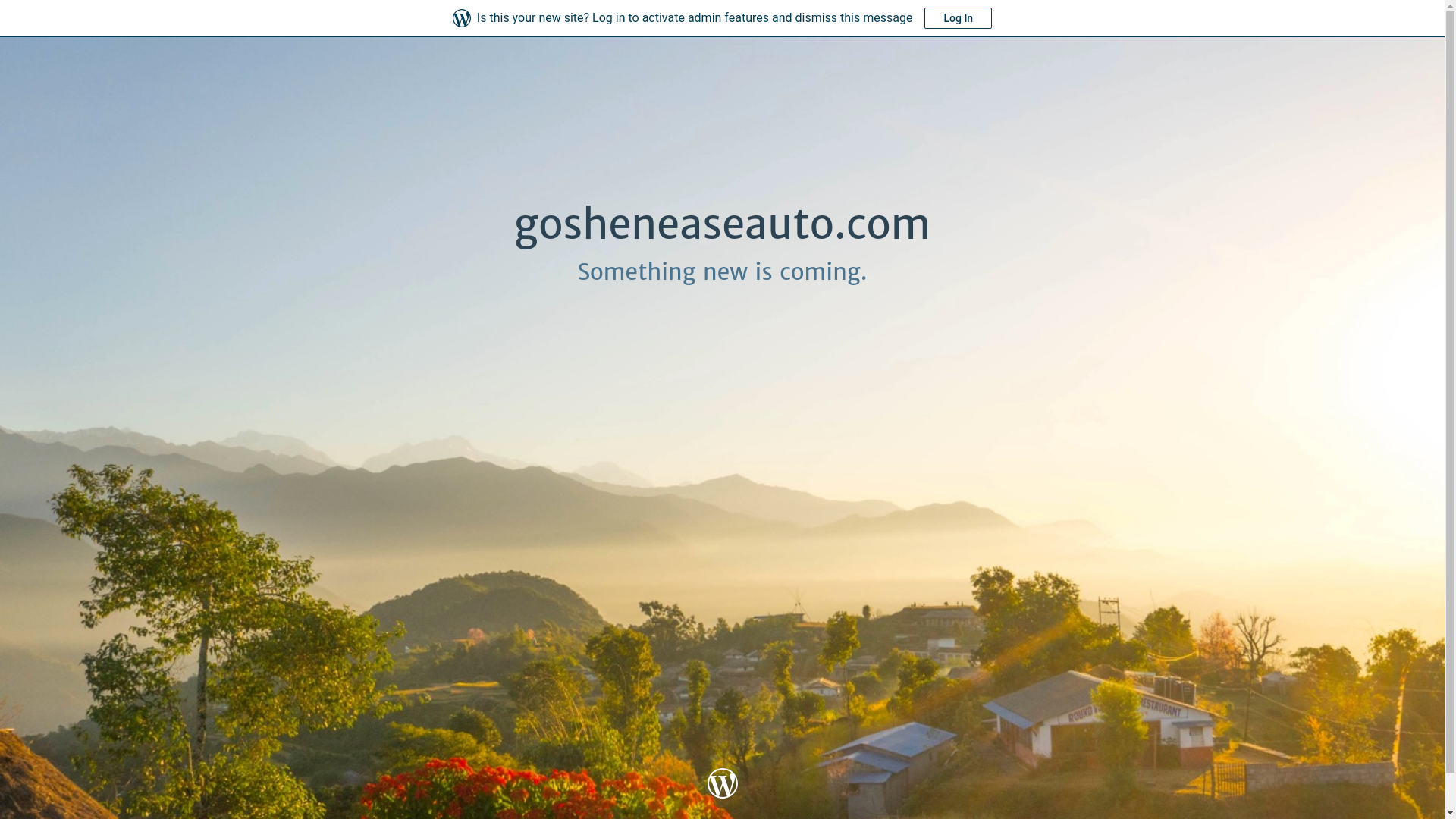 website screenshot of https://gosheneaseauto.com/