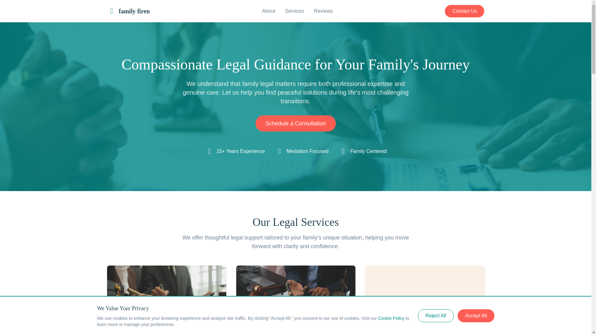 website screenshot of https://familyfiren.blog/