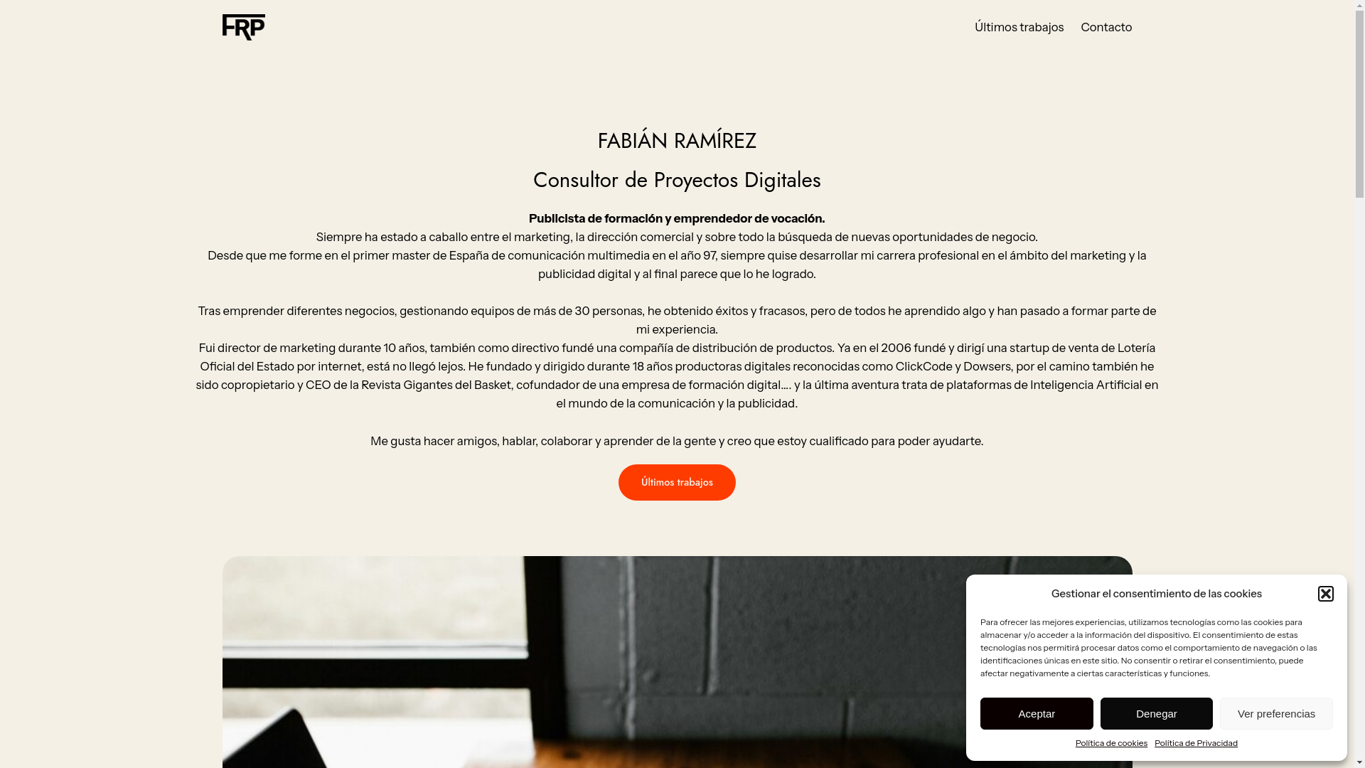 website screenshot of https://fabianrp.es/