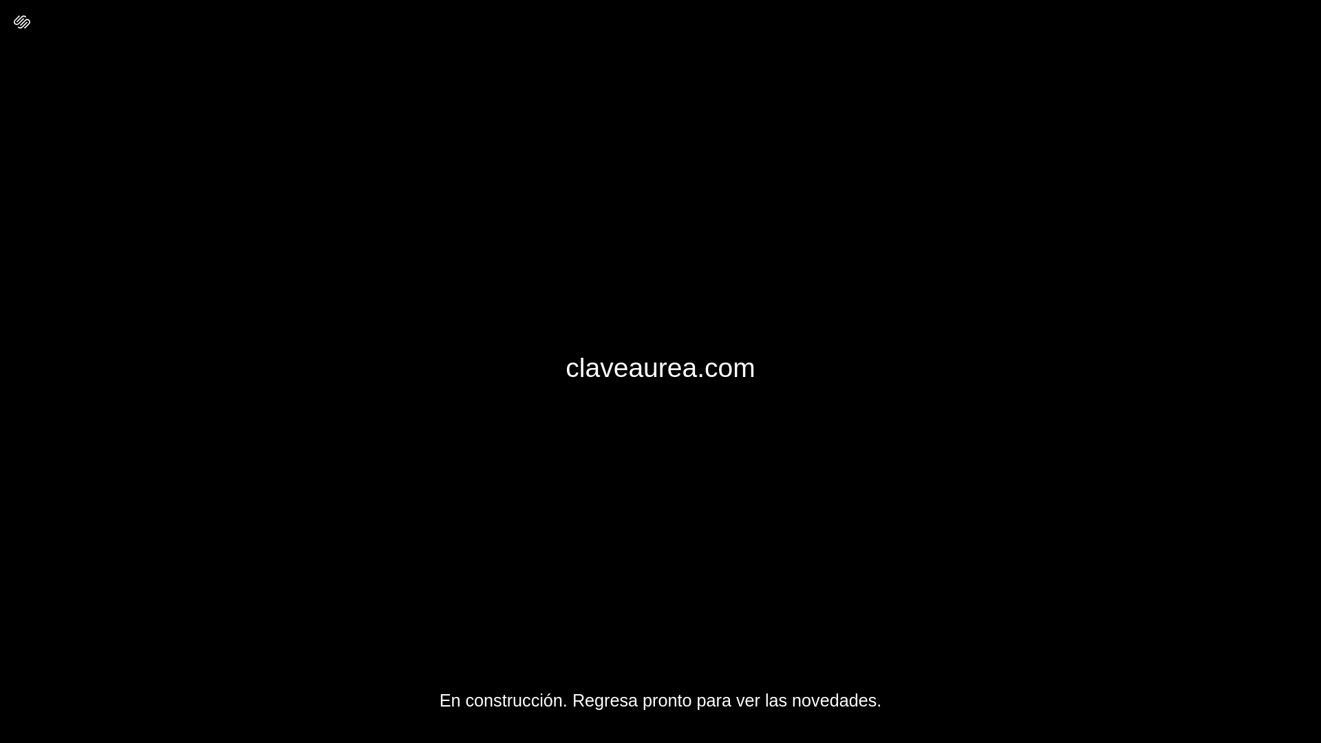 website screenshot of https://claveaurea.com/
