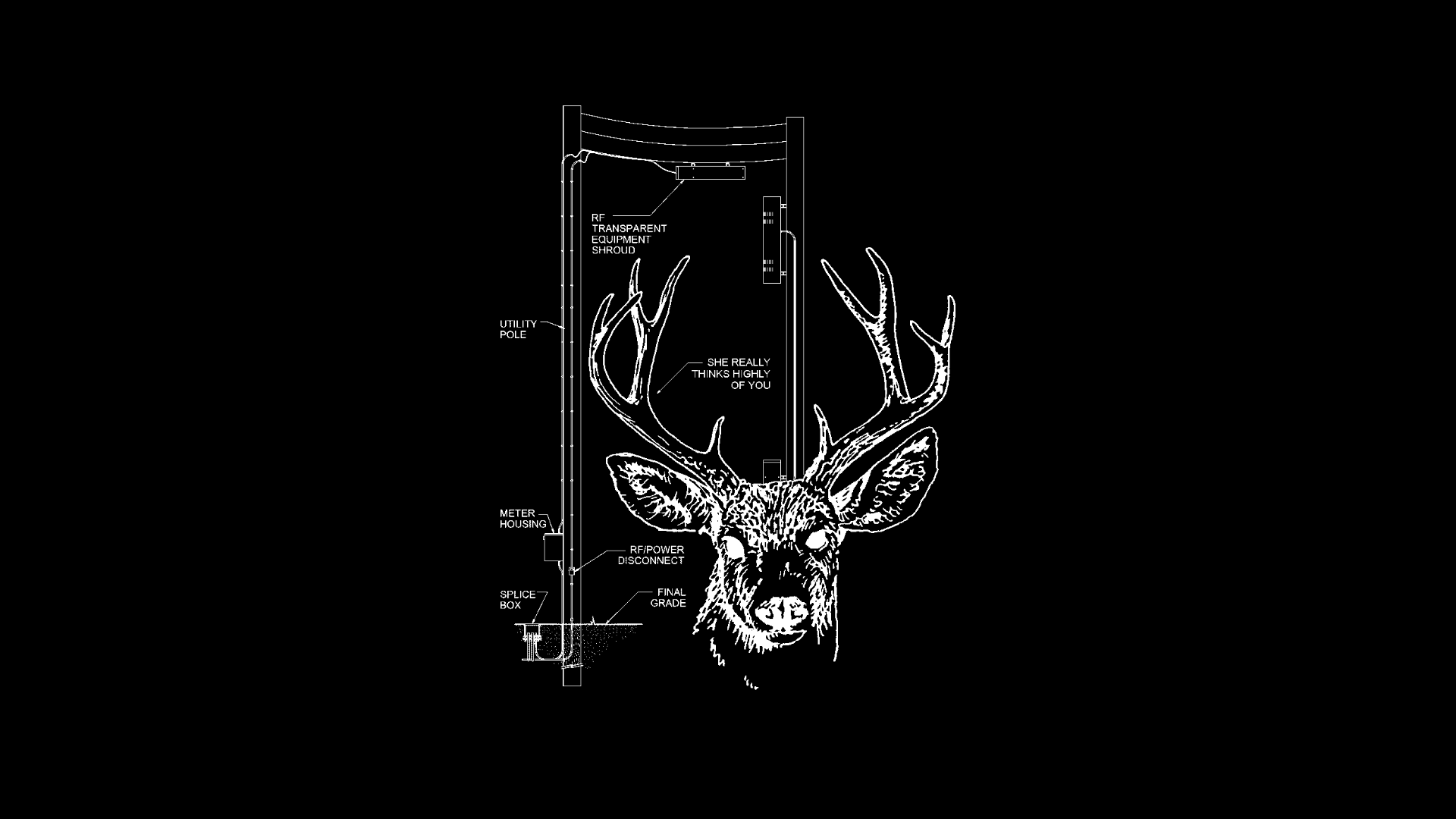 website screenshot of https://deer.monster/
