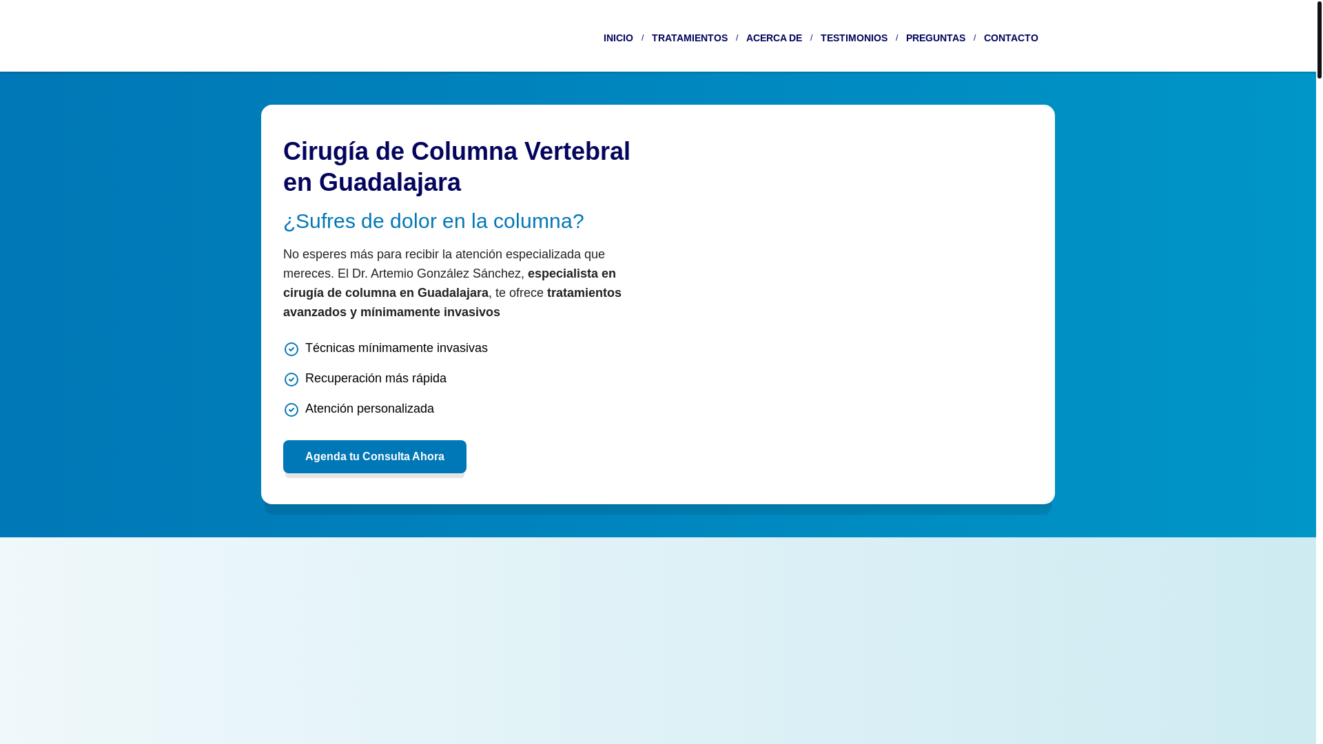 website screenshot of https://drartemiounificado.pages.dev/