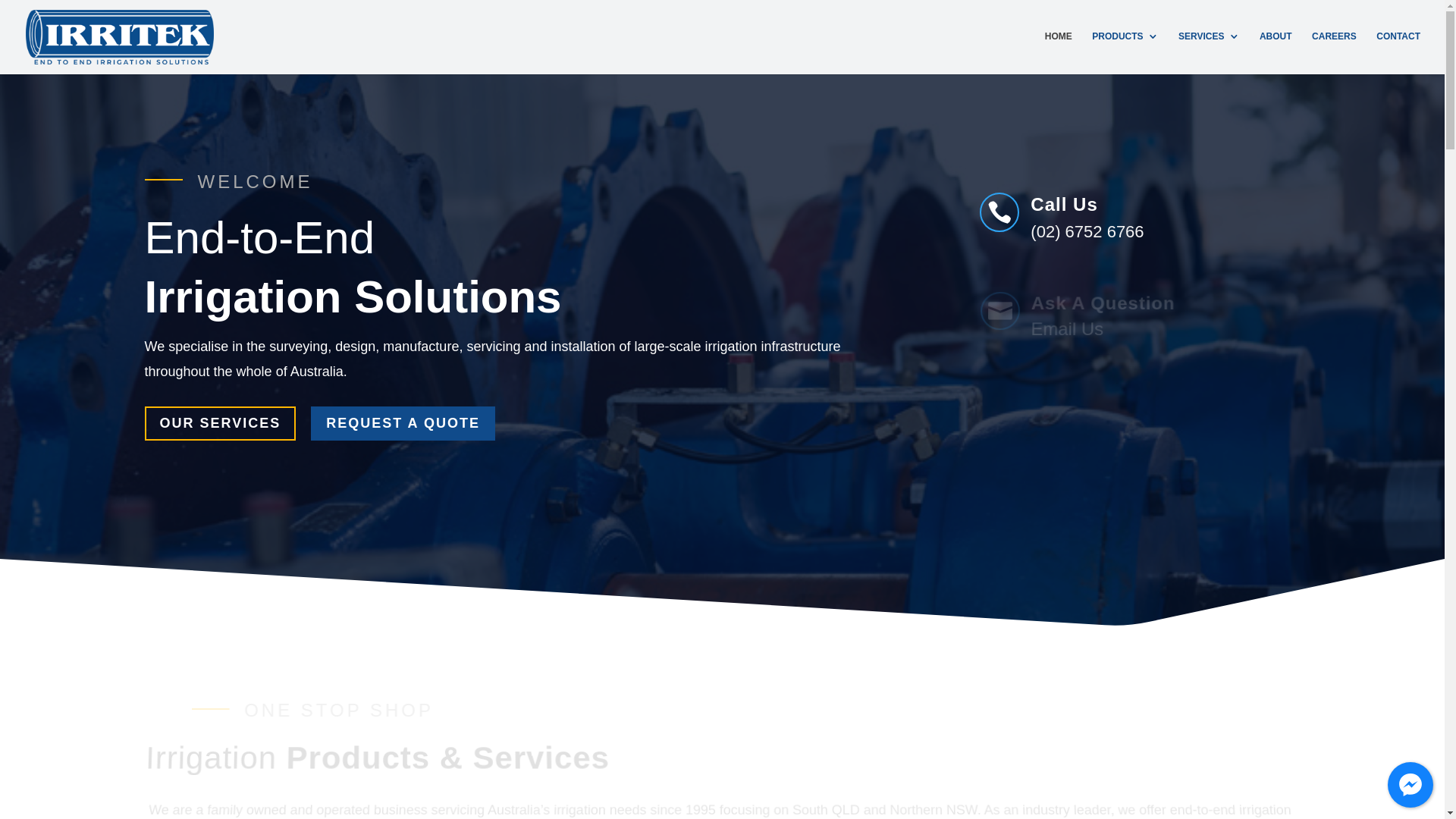 website screenshot of https://irritek.online/