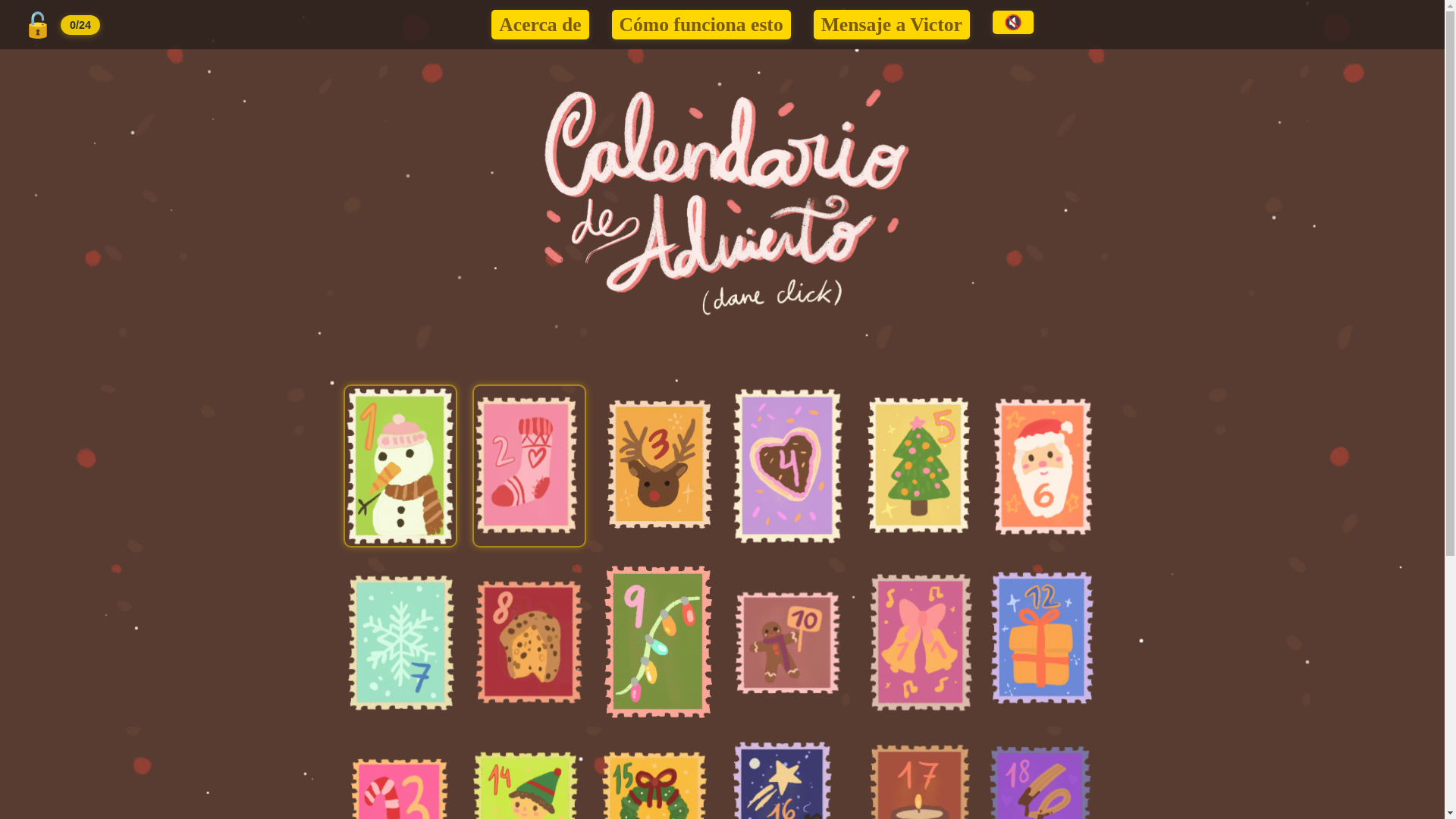 website screenshot of https://advientodevictor.lat/