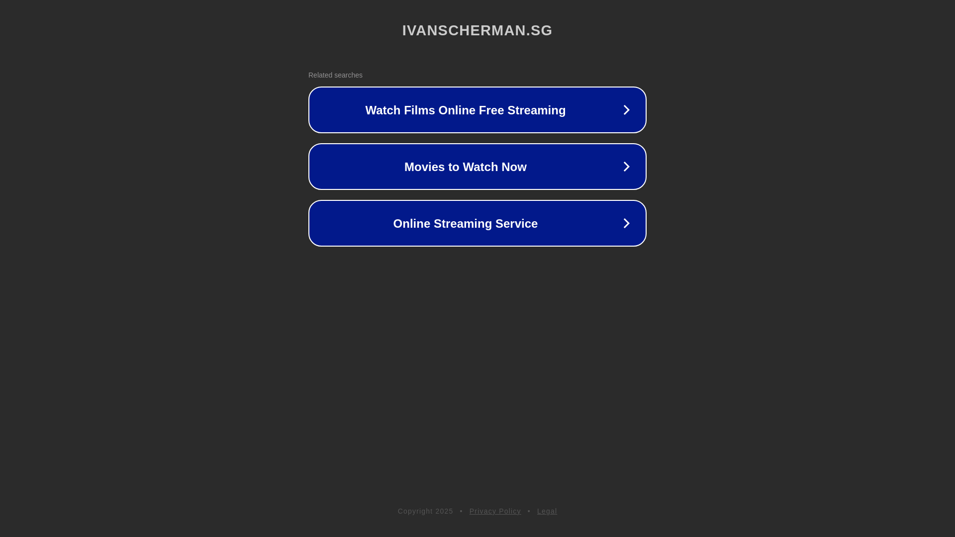 website screenshot of https://ivanscherman.sg/