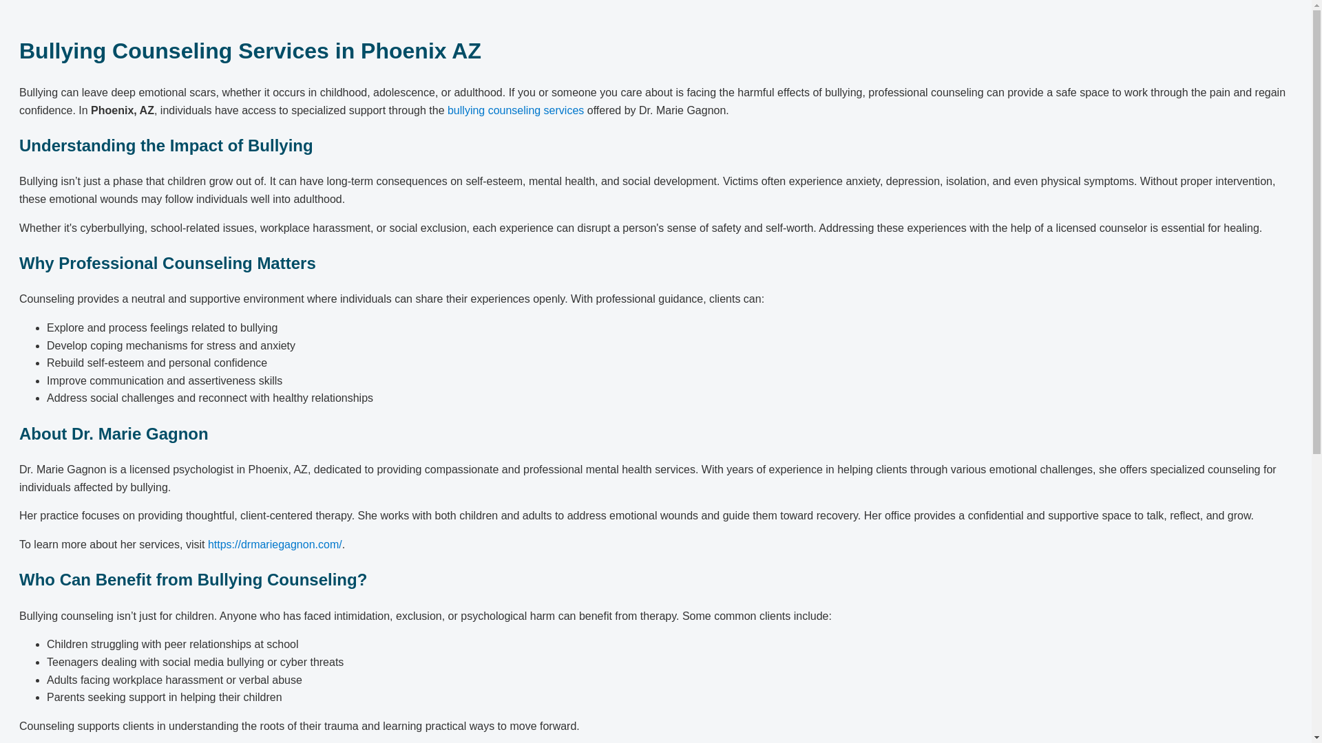 website screenshot of https://bullying-counseling-phoenix.pages.dev/