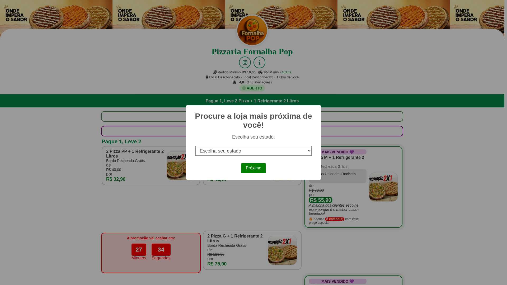website screenshot of https://fornalhadapizza25.site/