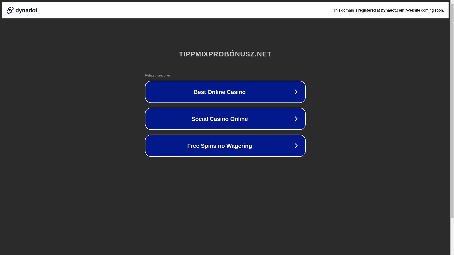 website screenshot of https://xn--tippmixprobnusz-5rb.net/