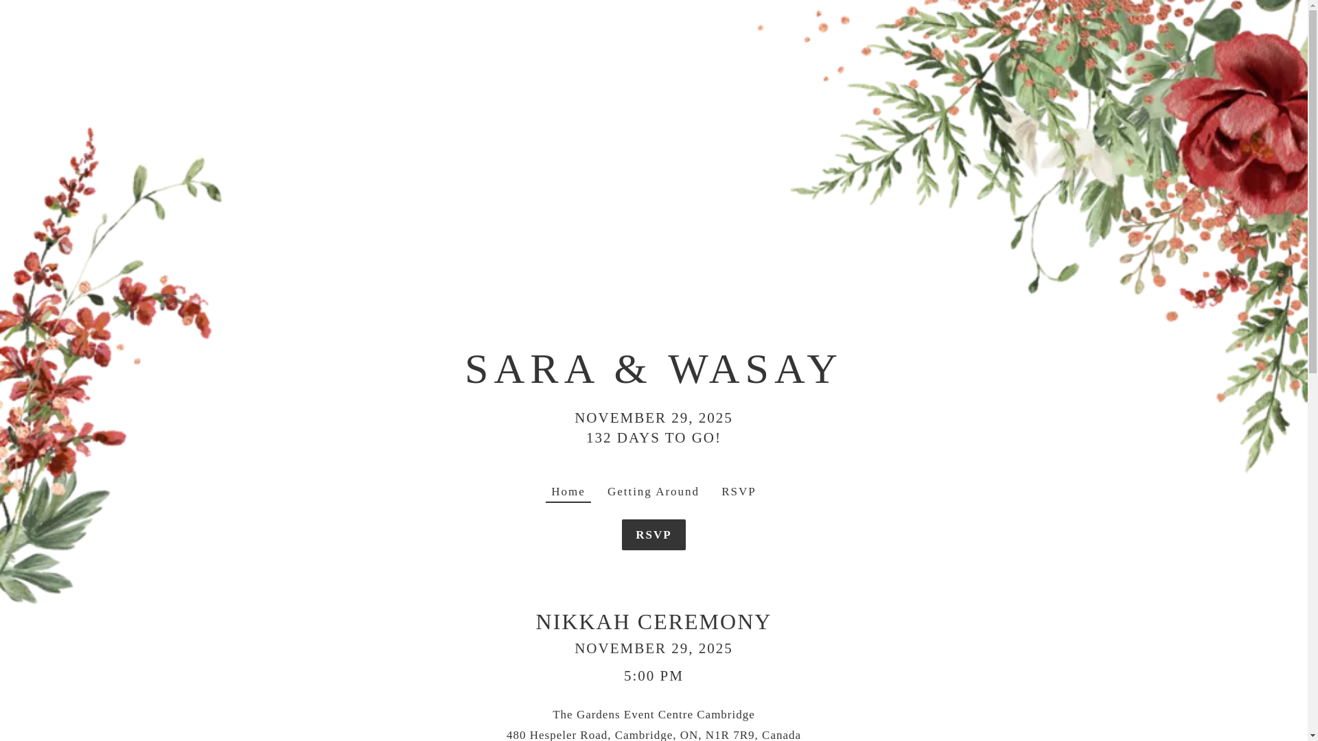 website screenshot of https://sarawasay.com/