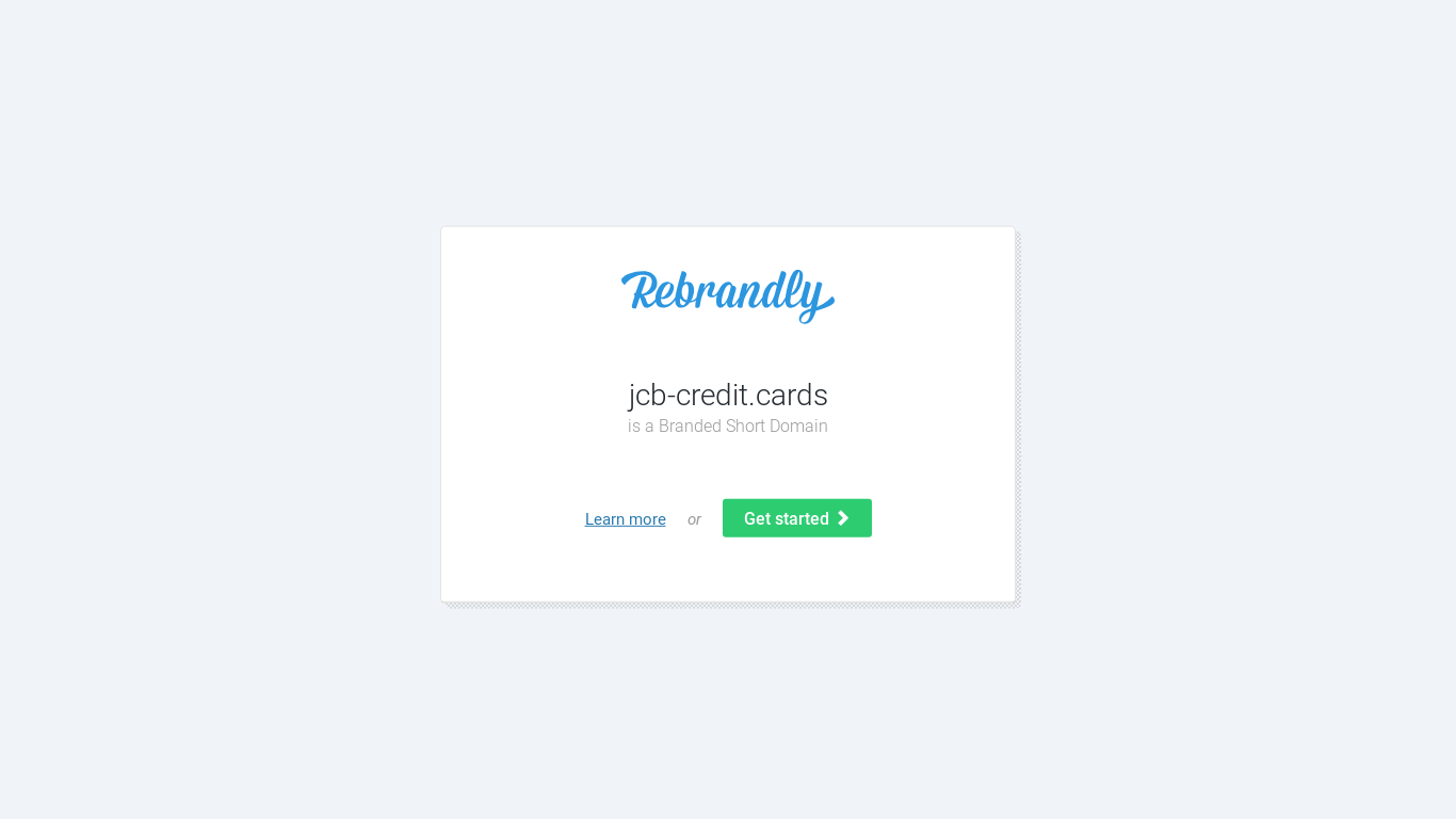 website screenshot of https://jcb-credit.cards/