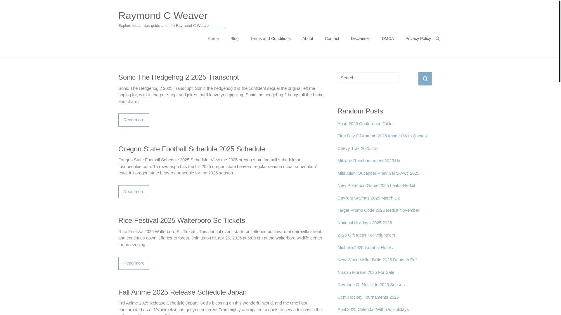 website screenshot of https://raymondcweavero.pages.dev/